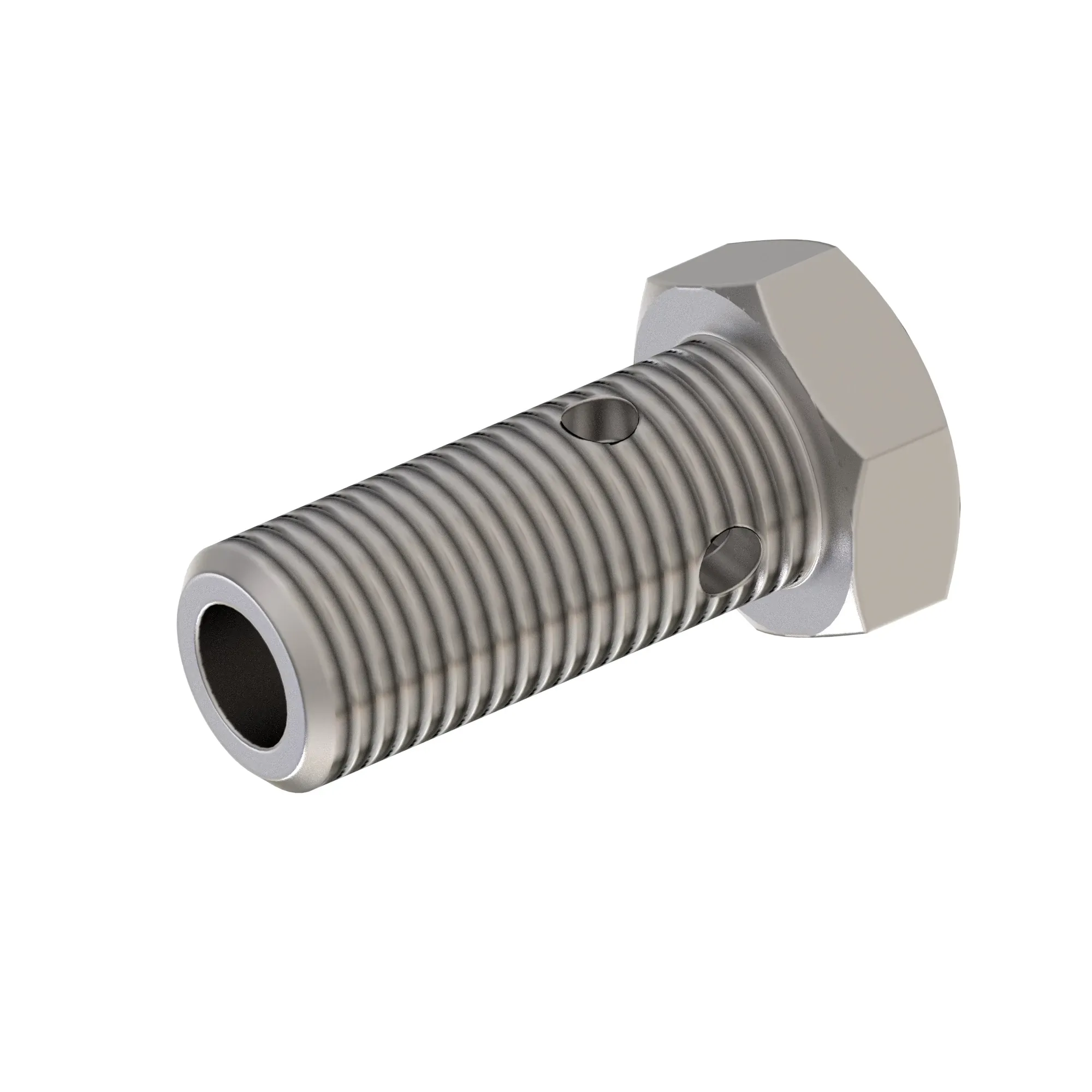 FITTING, BANJO SCR, METRIC, 4-HOLE