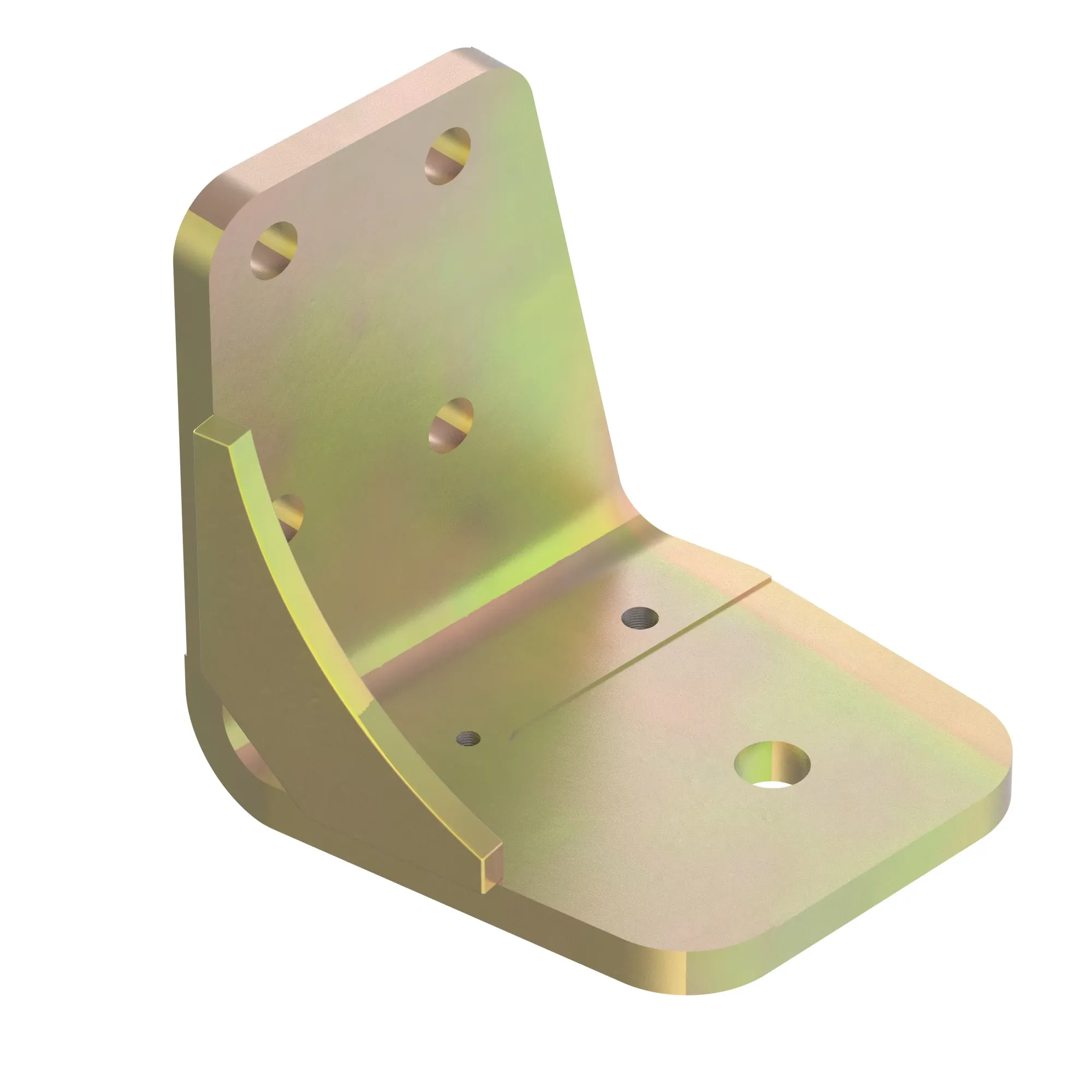 John Deere Mounting and Isolator Bracket - F675831