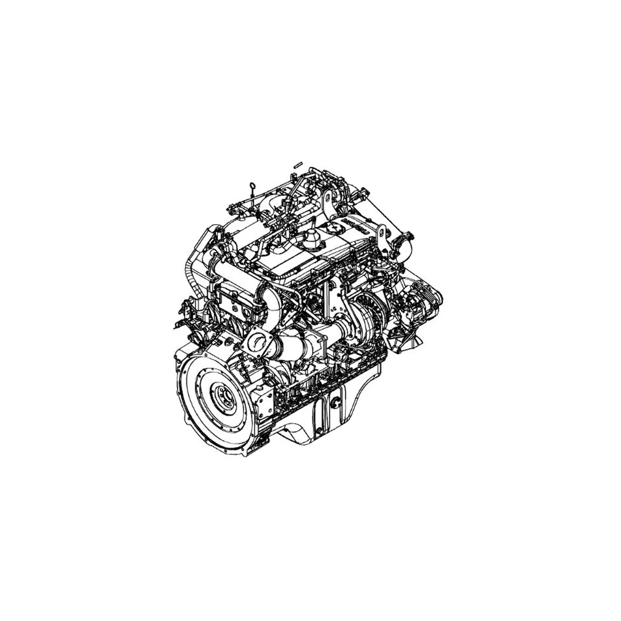 John Deere Reman REMAN Diesel Engine, 15.6 Liter - 6WG1XZSA02R