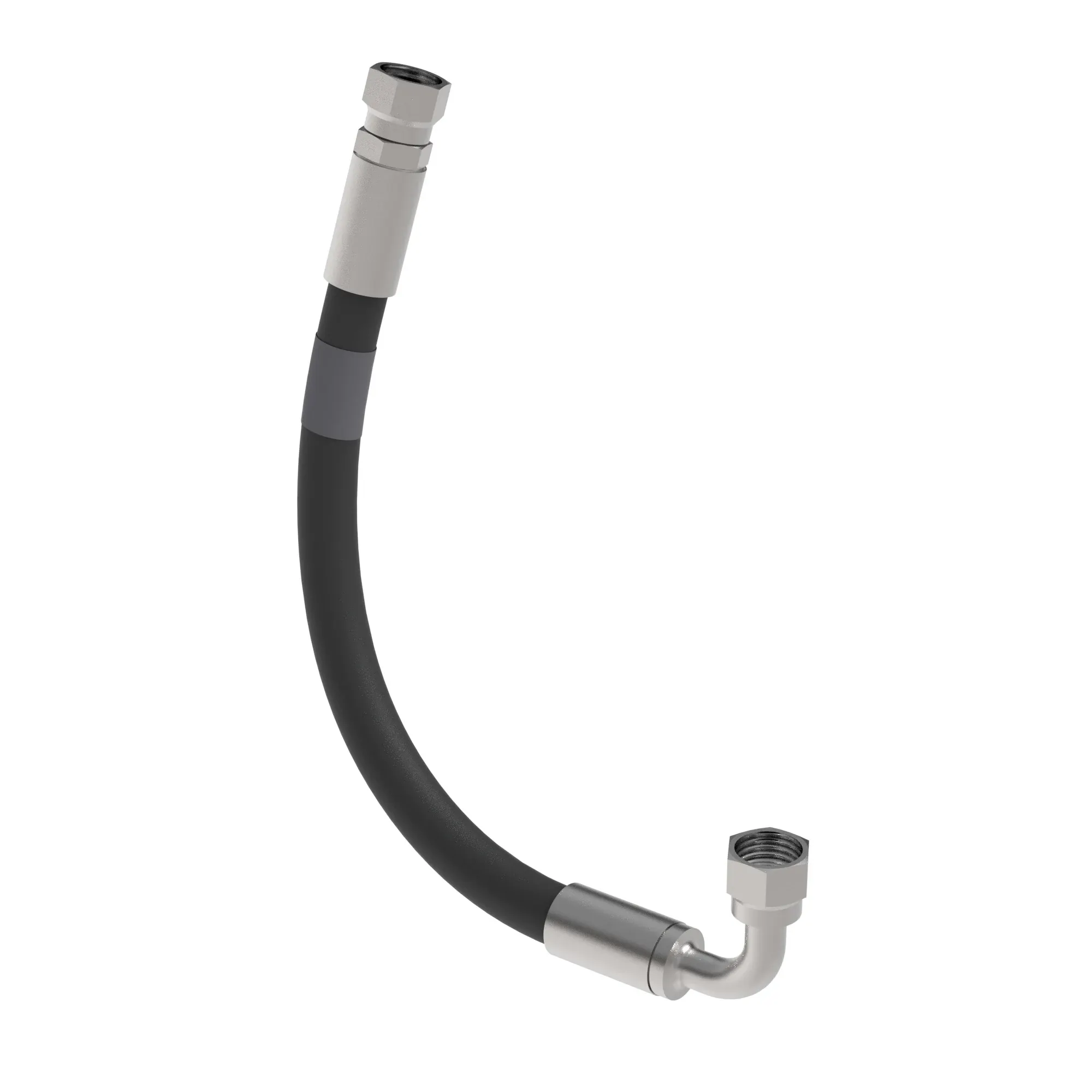 John Deere Cab Suspension Supply Hydraulic Hose - RE588133