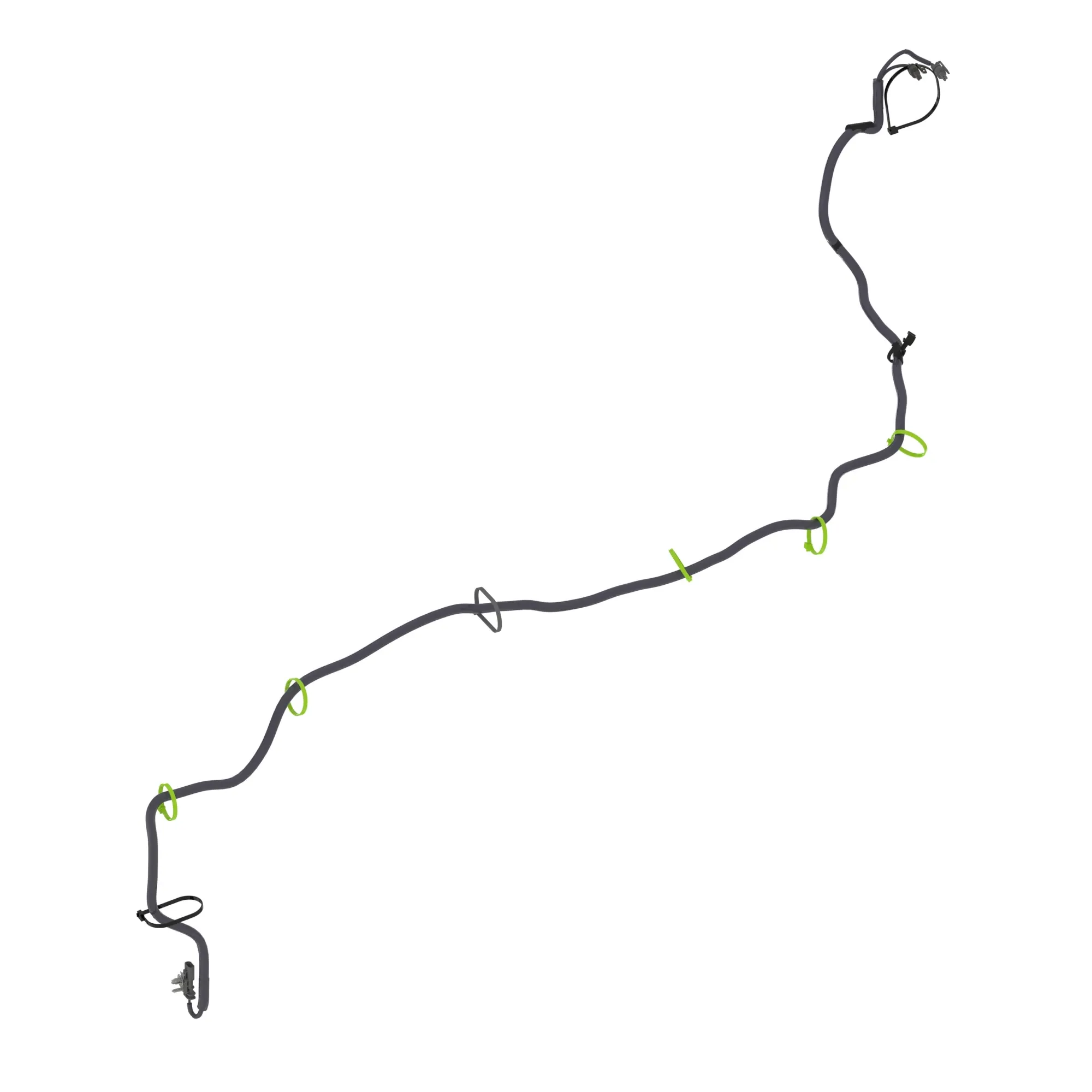 John Deere Pick-Up Hitch Wiring Harness Attachment with ISOBUS Socket - BL17166