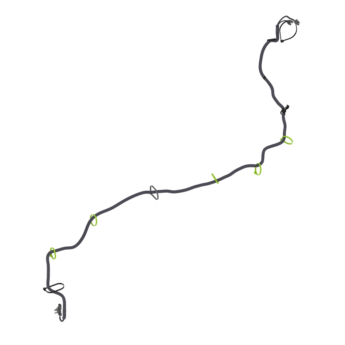 John Deere Pick-Up Hitch Wiring Harness Attachment with ISOBUS Socket - BL17166