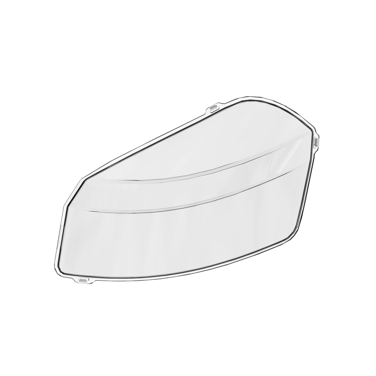 John Deere Right Side Headlight Lens - GX23139