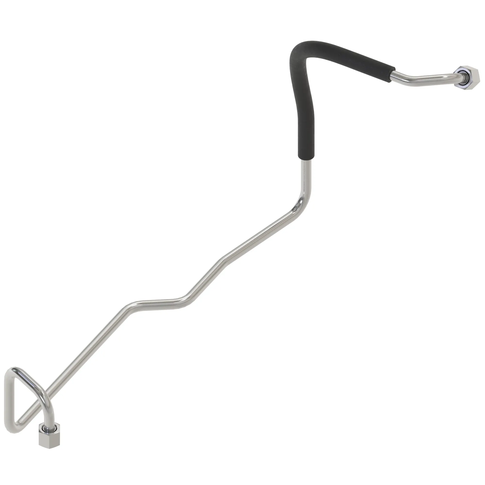 John Deere Steering Inlet Oil Line, Dry Clutch - TA14311