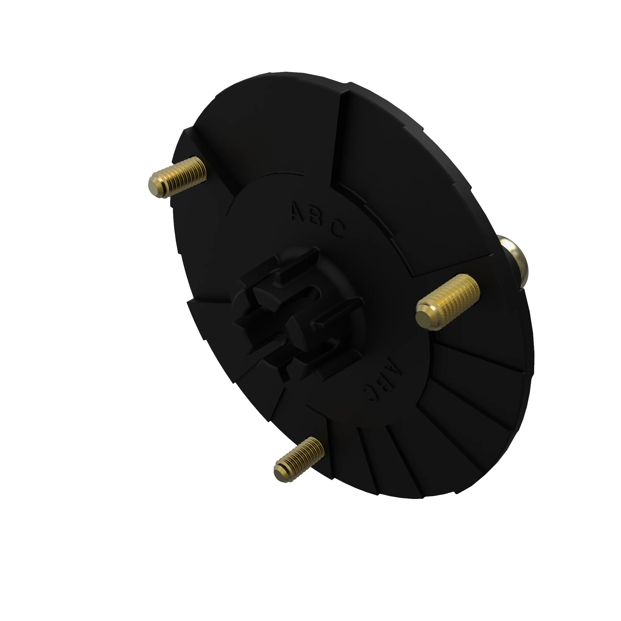 HUB, RADIAL BEAN METER