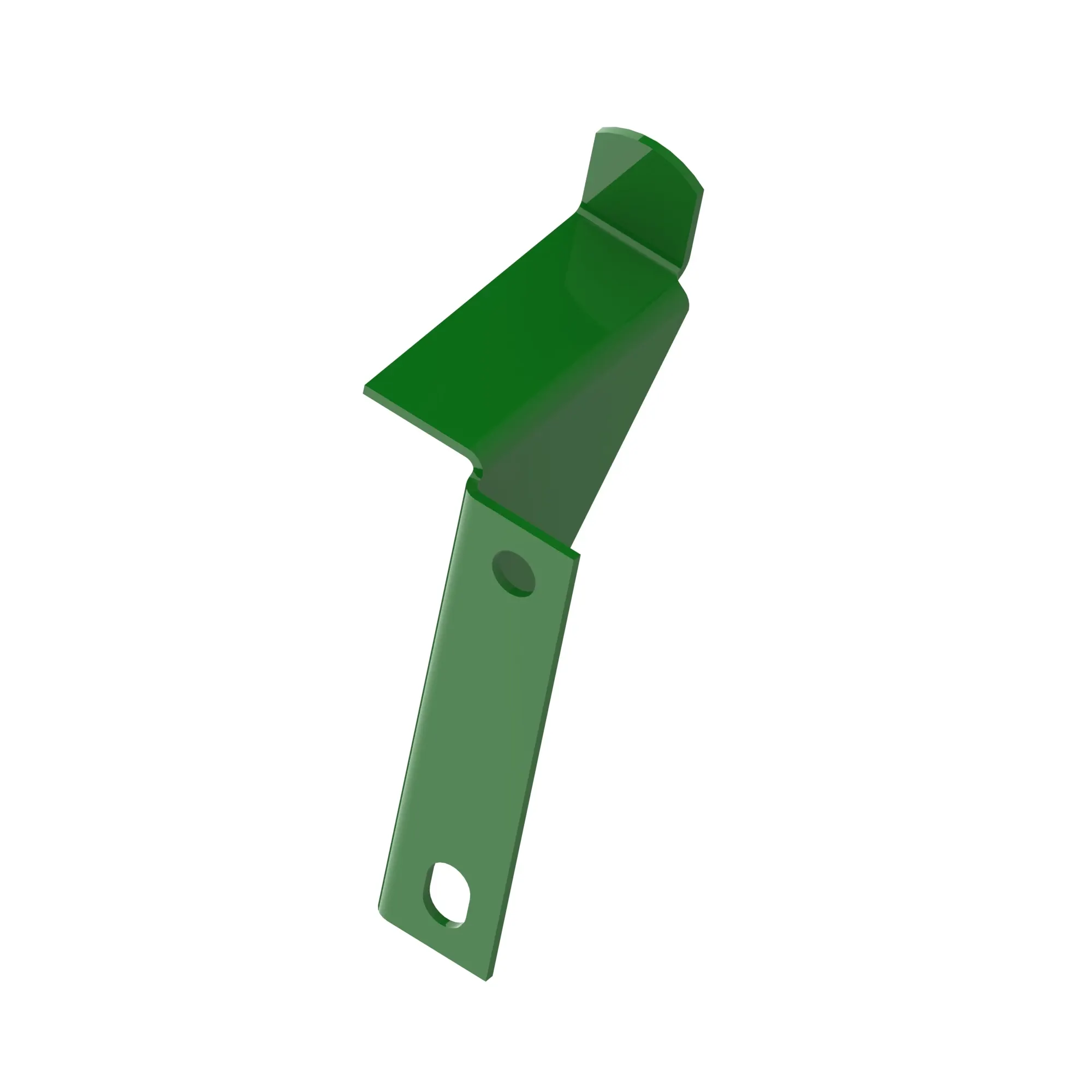 John Deere Lower Front Shield Support, Left Side - H167451