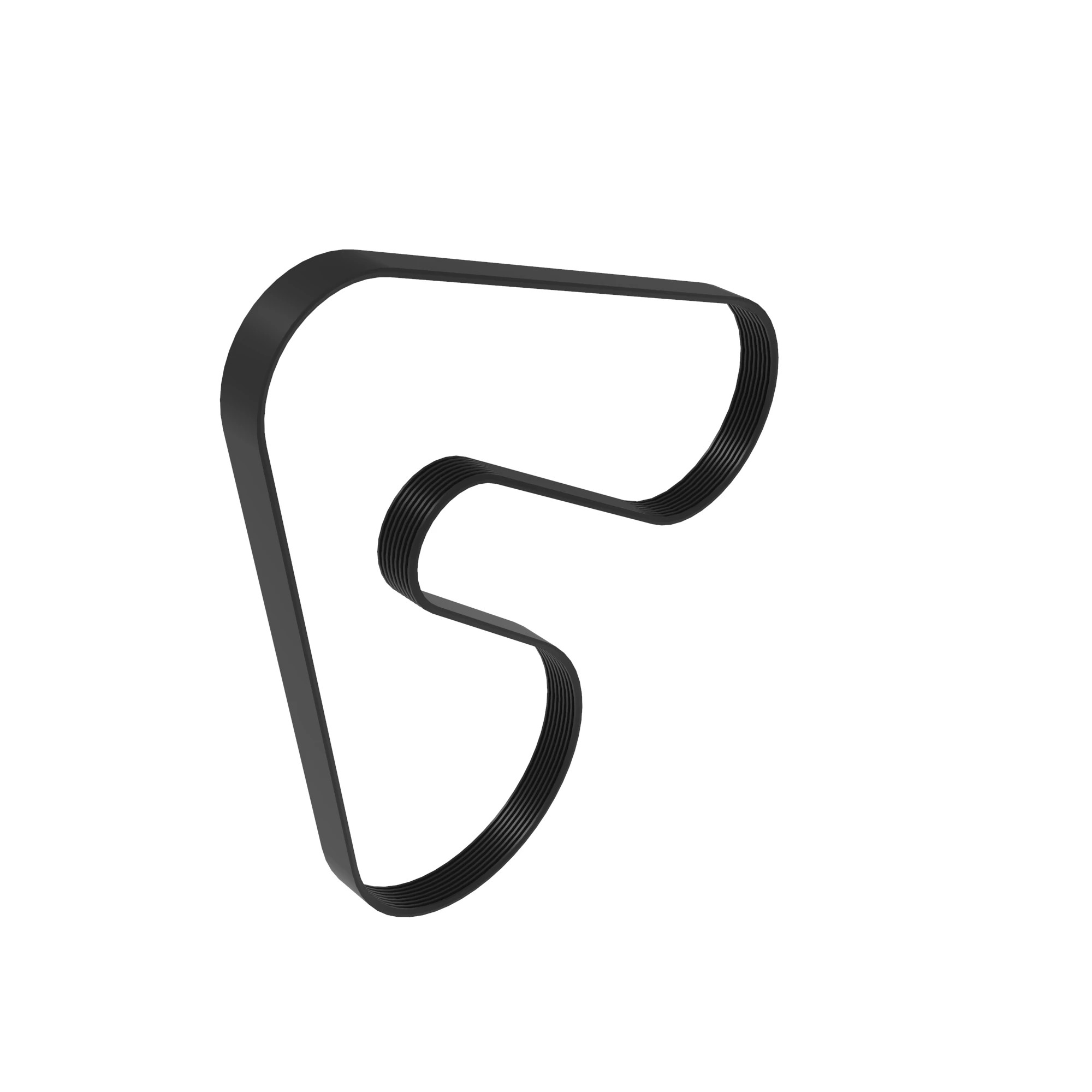 John Deere Engine Fan Drive V-Belt, Effective Length 1800 mm (71 inch) - T428862