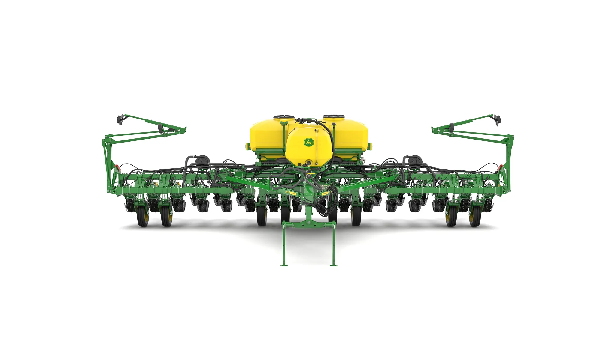Studio image with front view of 1795 16-Row Split 31 Planter.