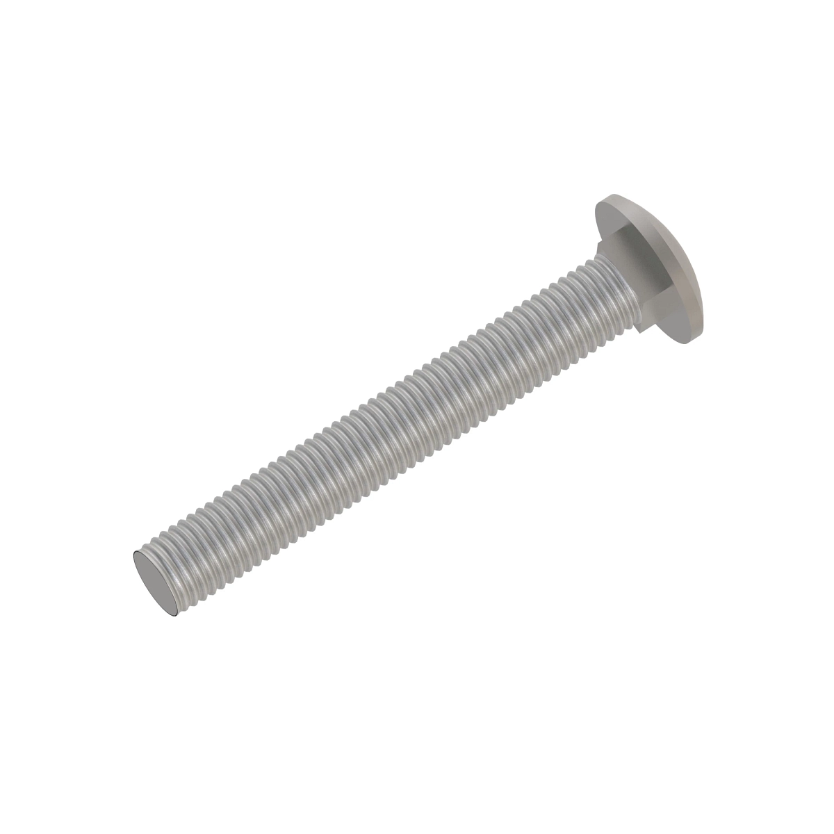 Bolt, Rd HD Sq Short Neck, Metric