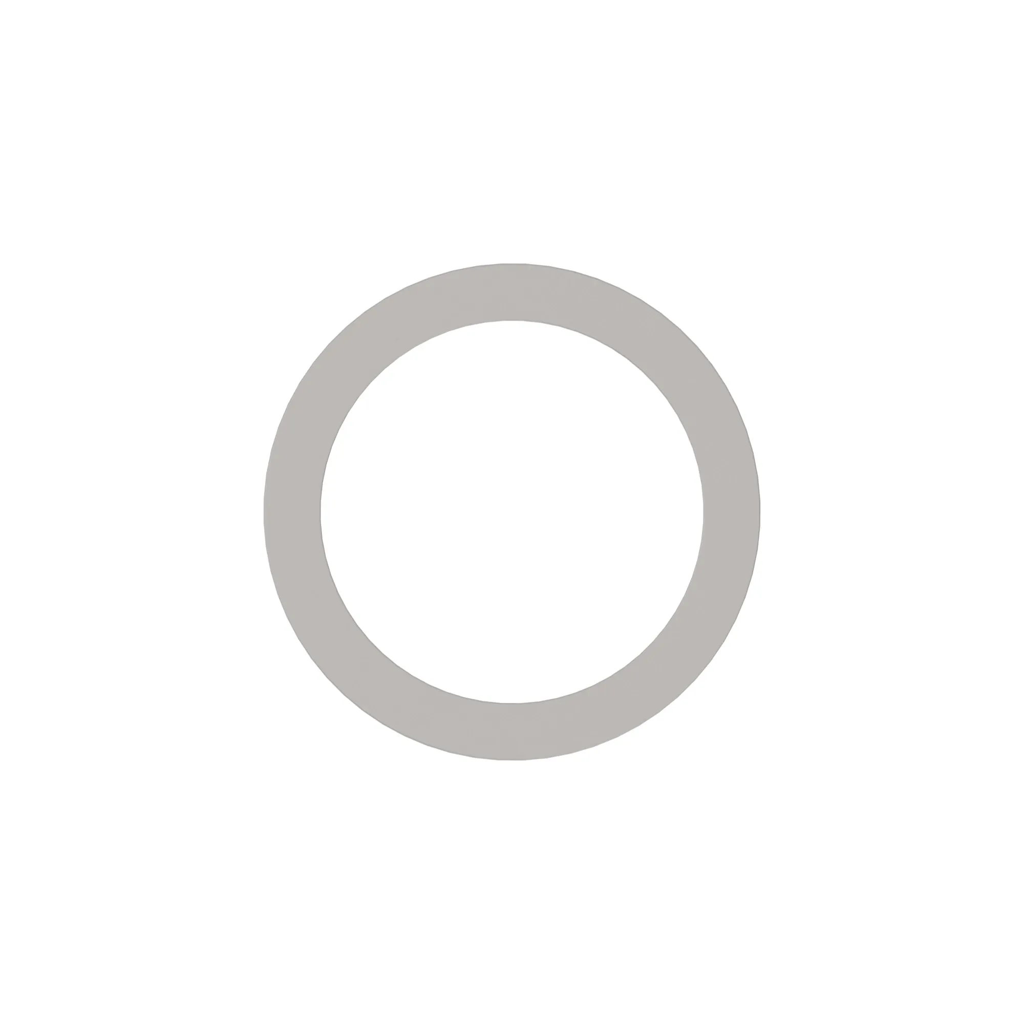 WASHER, METALLIC, ROUND HOLE