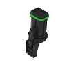 CONN TYCO DT 2W FS BLK PLSTC