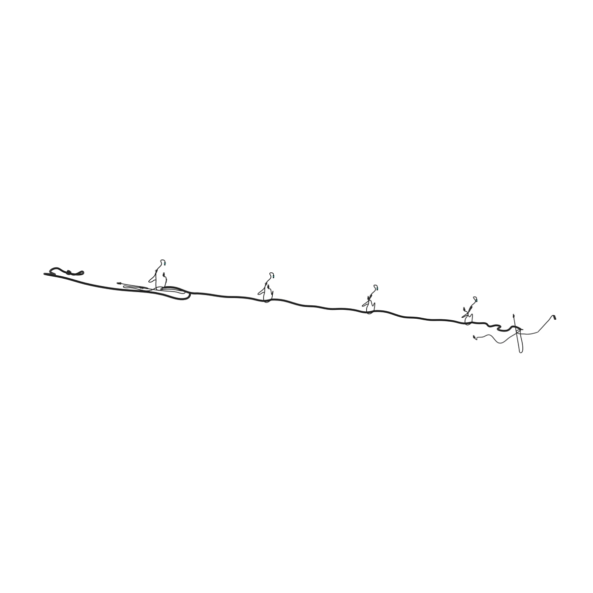 Harness Assy, 7460 4-Row W/ Ehhc