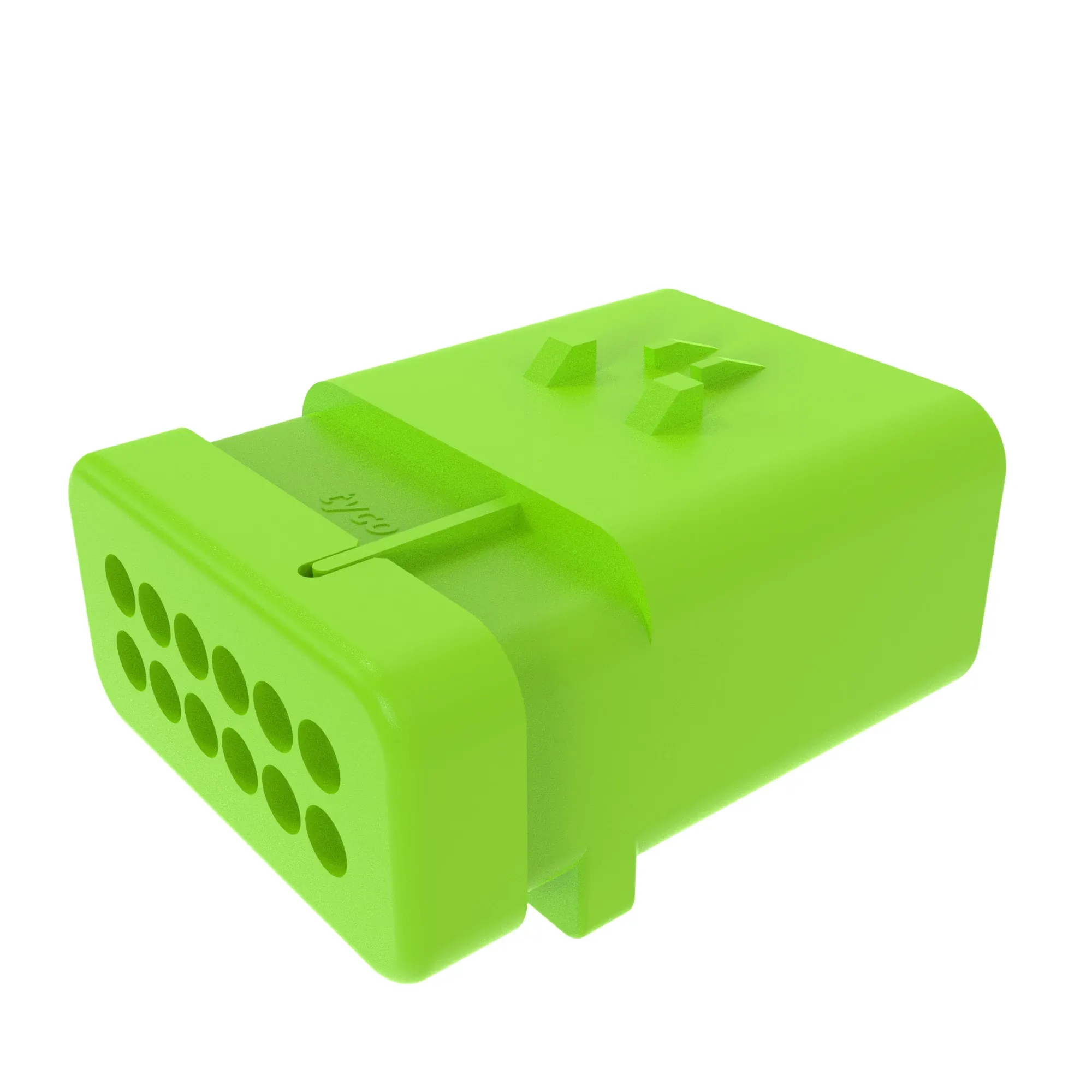 TYCO AMPSEAL16 12W PIN SLD GRN PLST