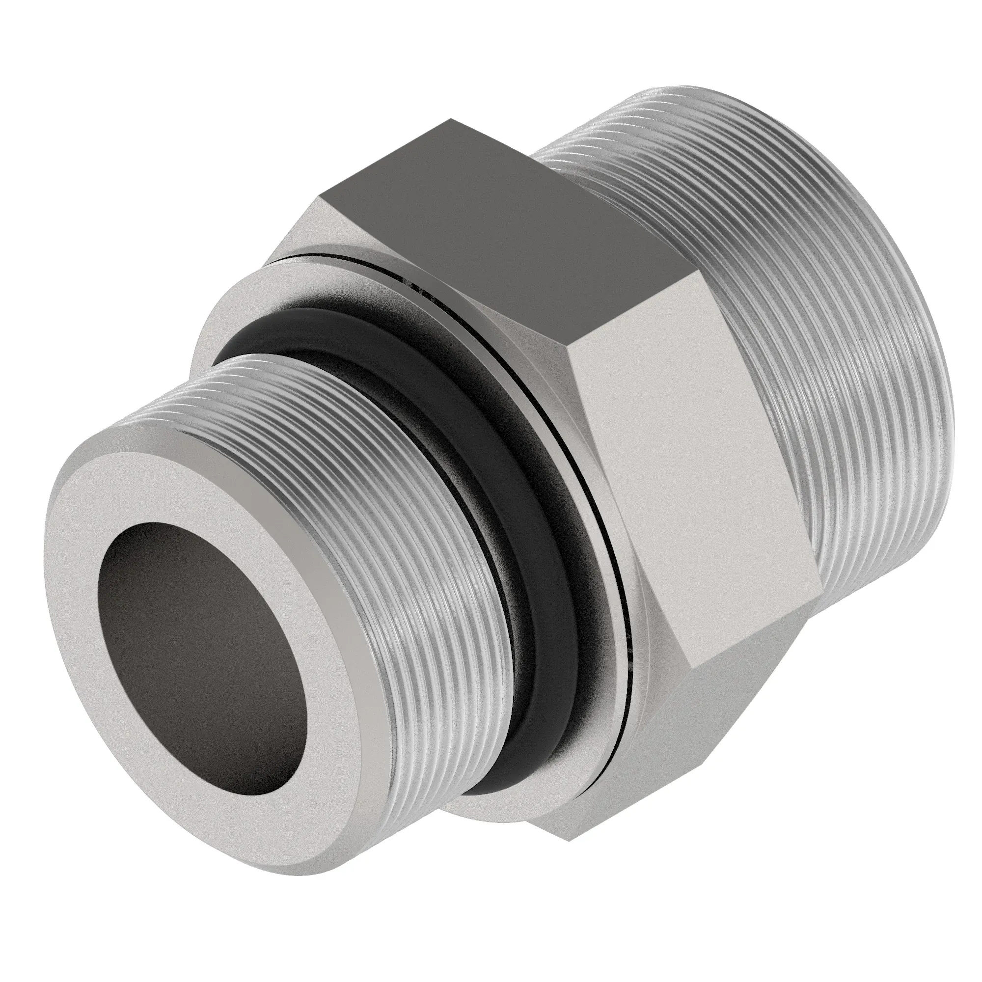 John Deere Straight External Threaded Connector Fitting - WY17172