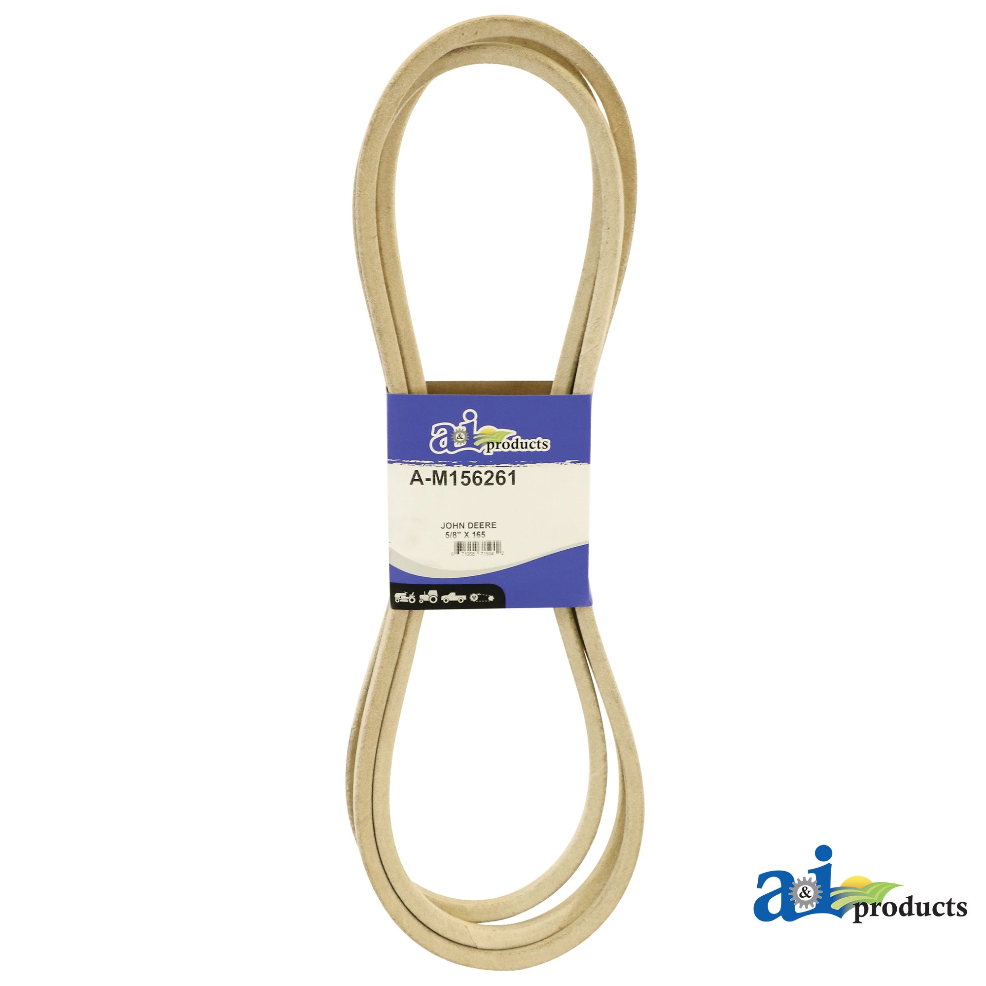 A&I Products HB Section Mower Deck Drive V-Belt, Effective Length 4177 mm (164.4 inch) - A-M156261