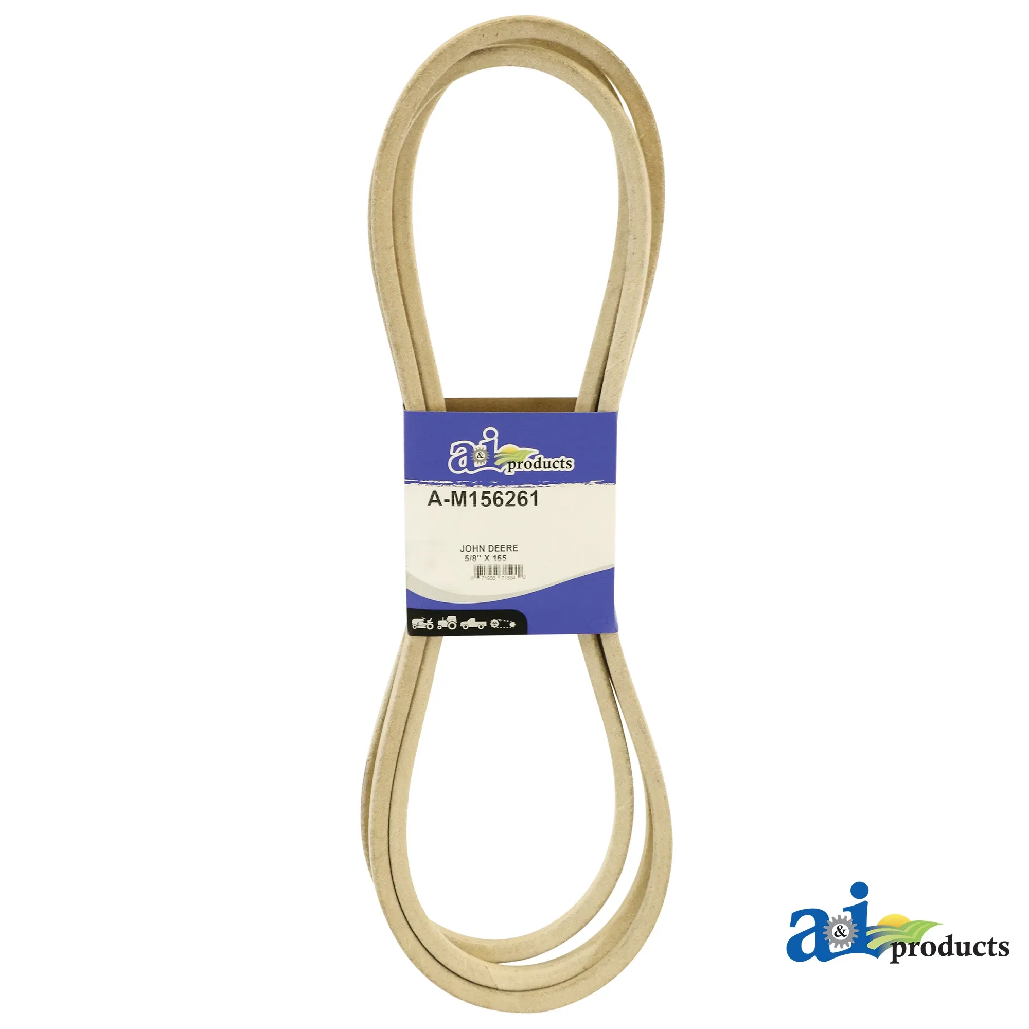 A&I Products HB Section Mower Deck Drive V-Belt, Effective Length 4177 mm (164.4 inch) - A-M156261