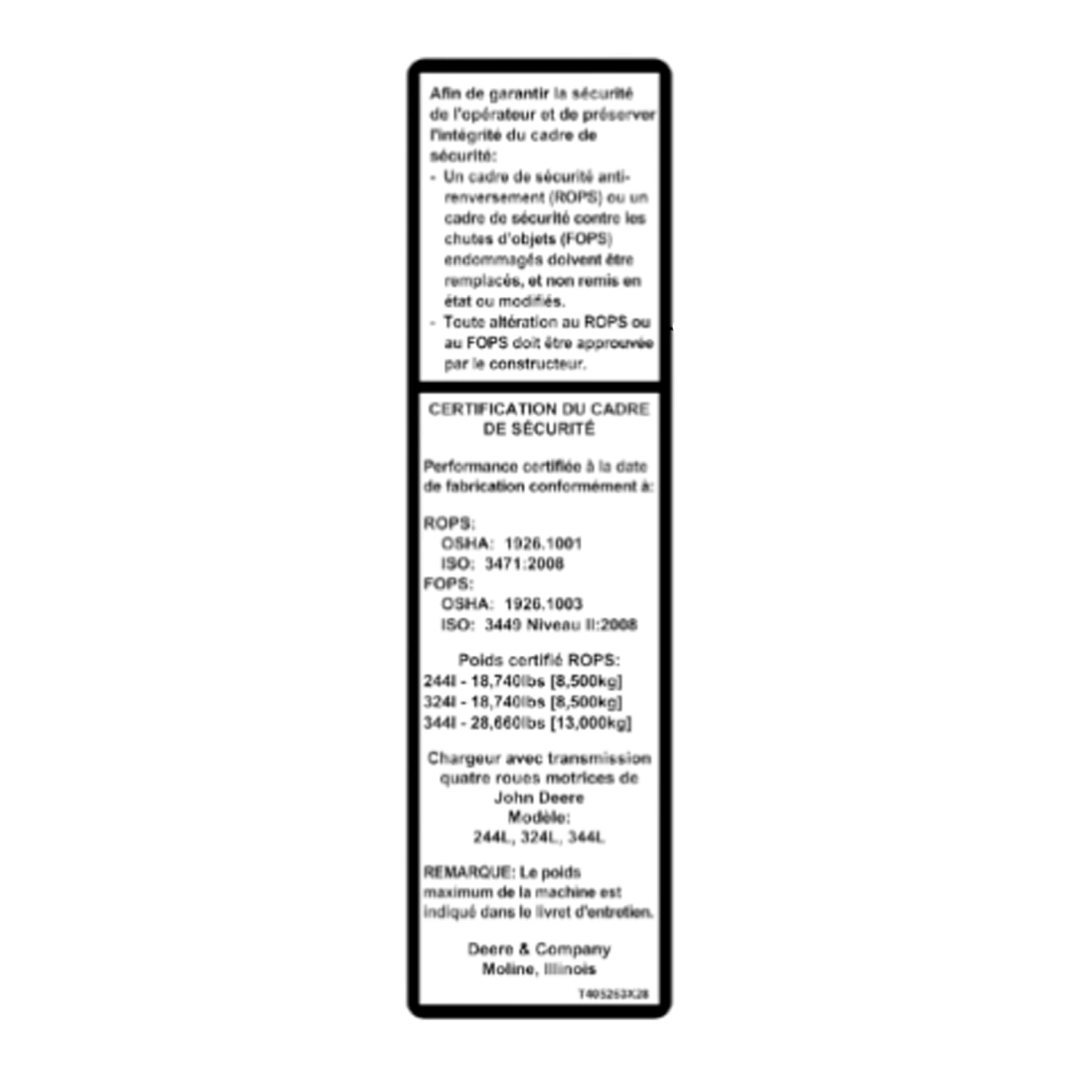 LABEL,AIR CLEANER (FRENCH)