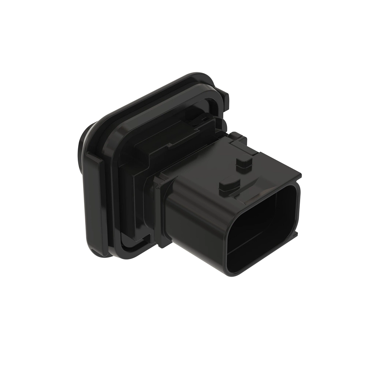 Conn Tyco Hdscs 2W Fs Blk Plstc