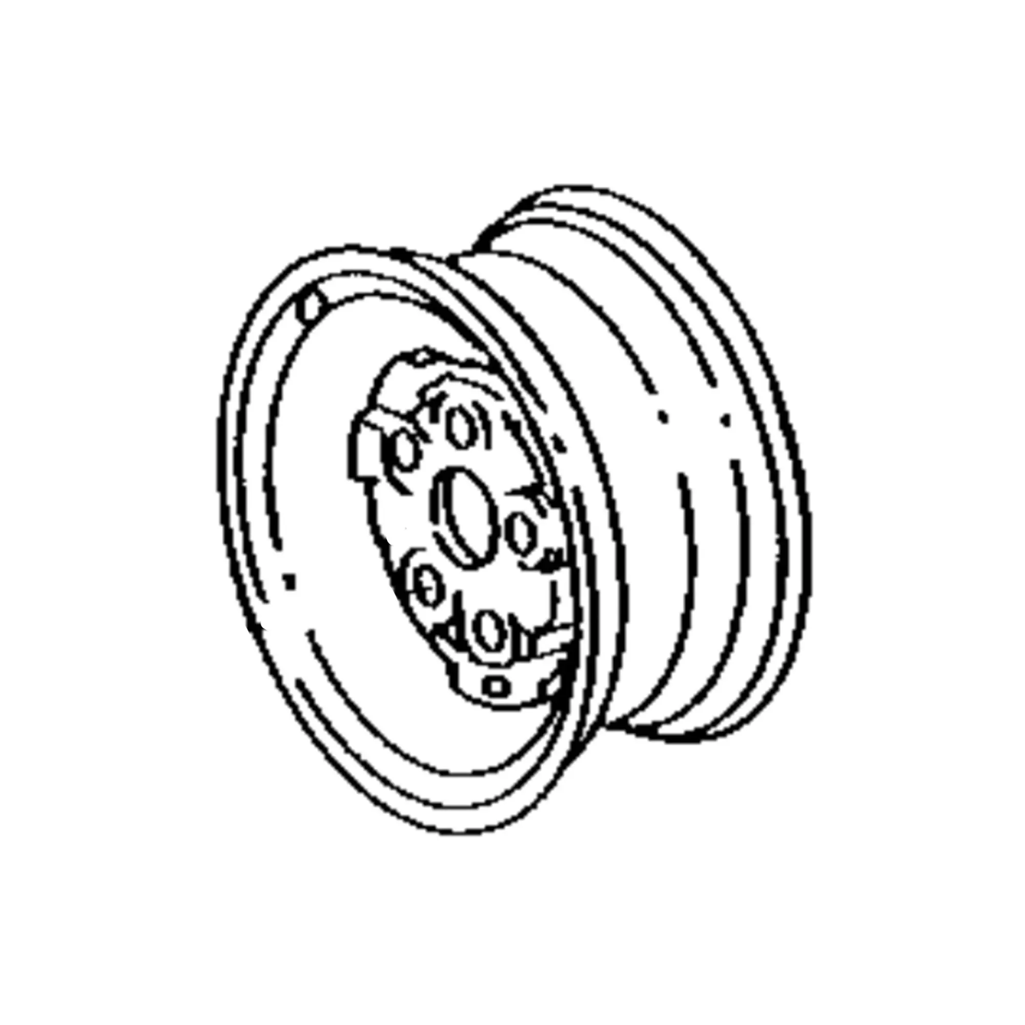 John Deere Rim, 8 X 16 - AM102098