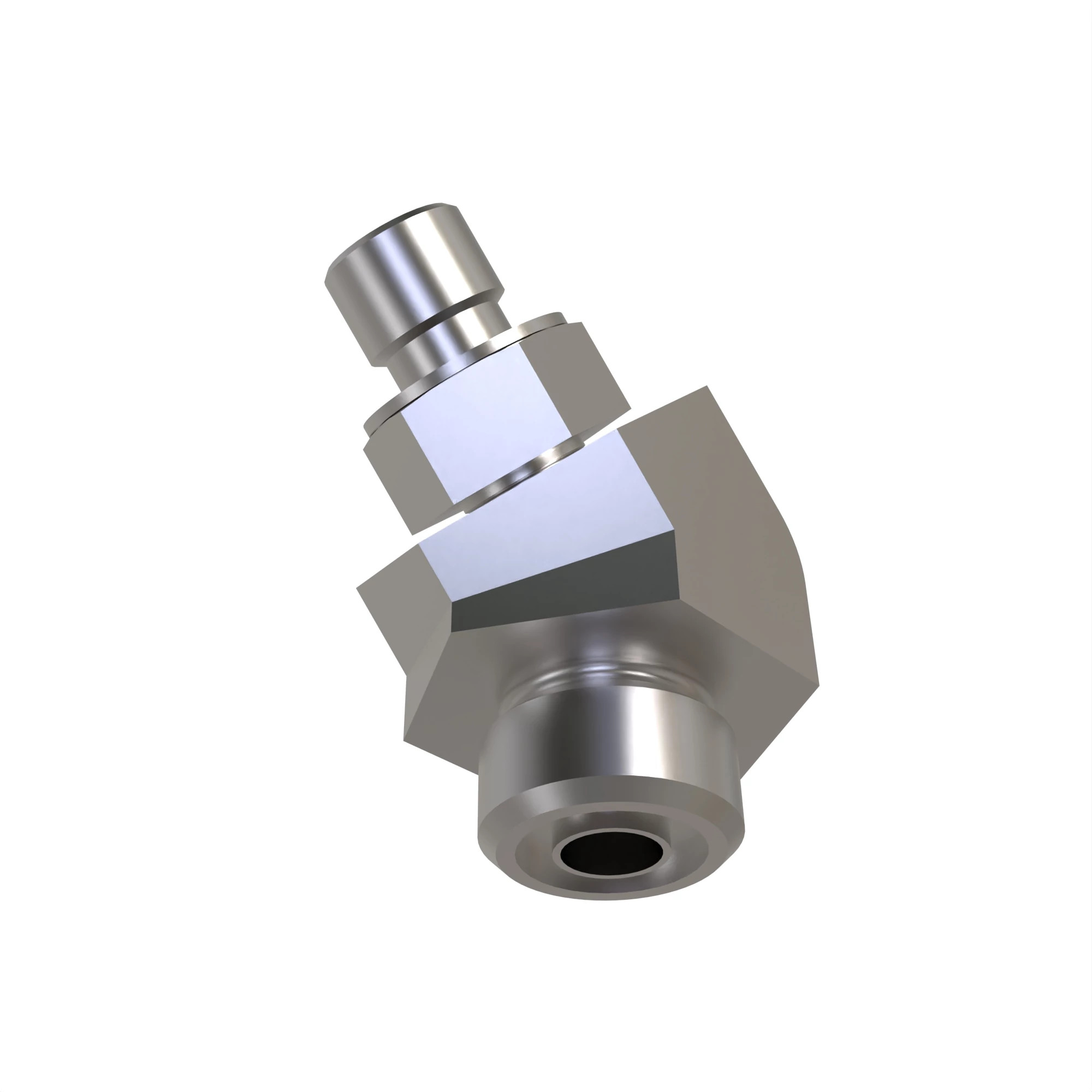 38H1564: 45 Degree Straight Thread Elbow Fitting | Shop.Deere.com