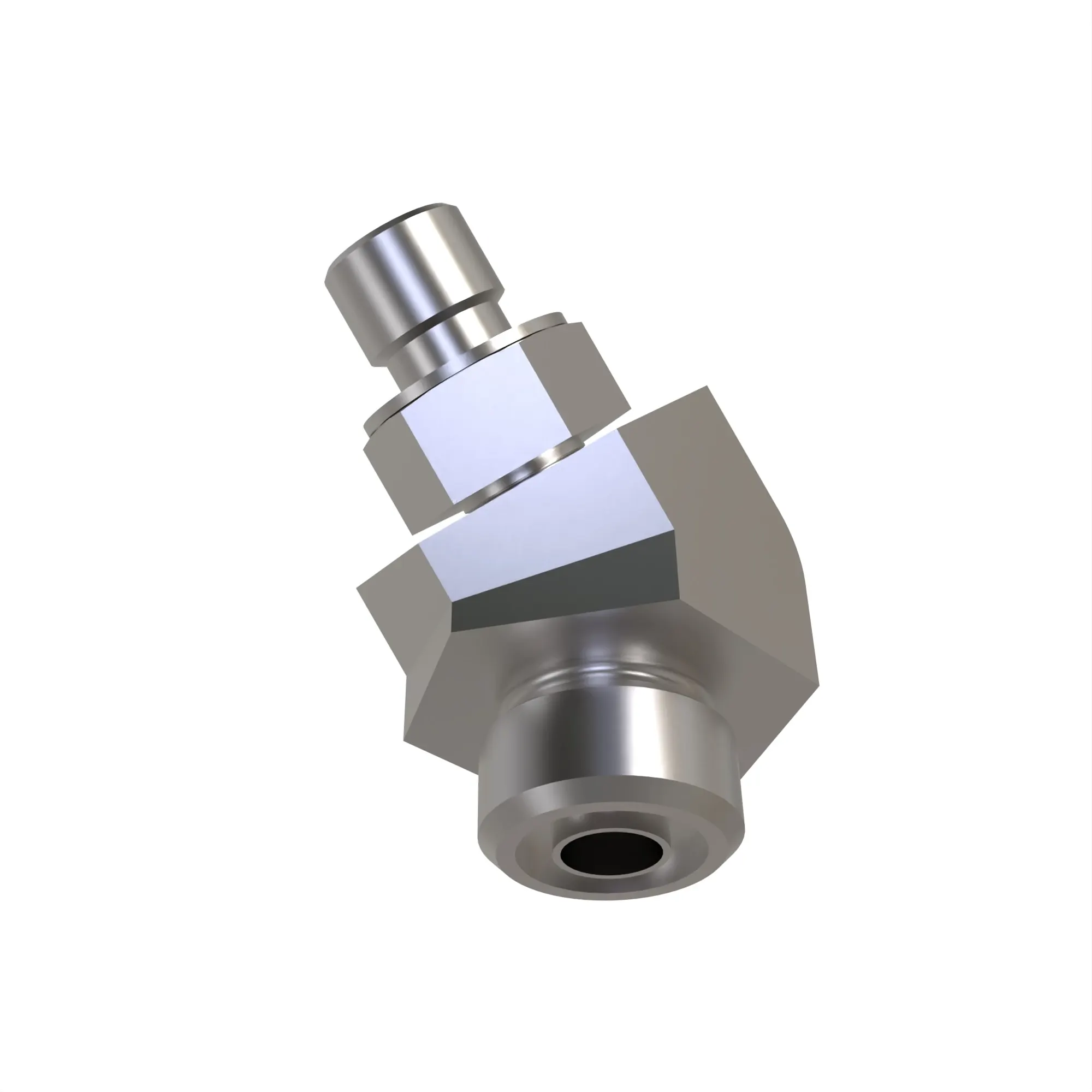 45 DEG STRAIGHT THREAD,O-RING FSF