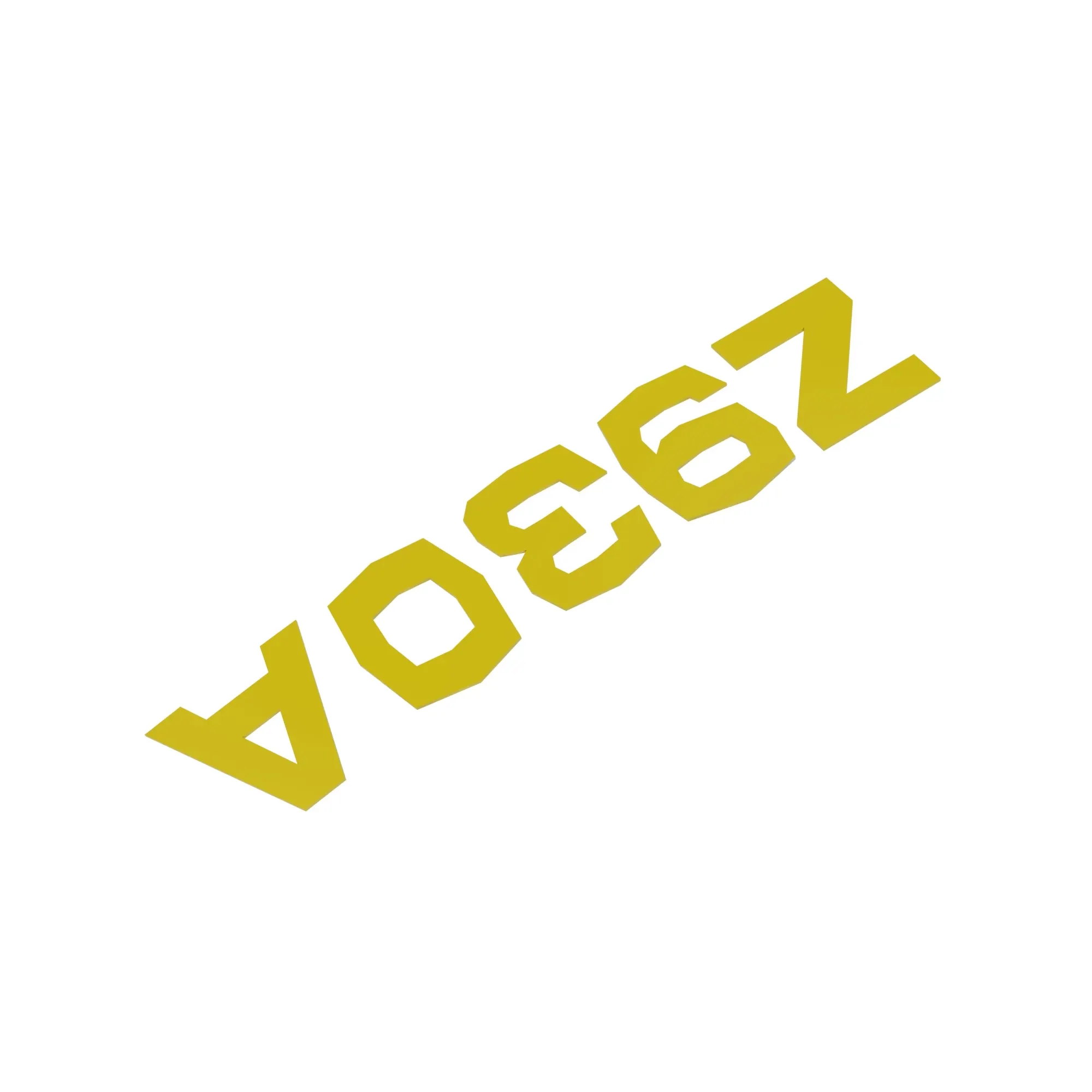 LABEL, MODEL RH (Z930A)