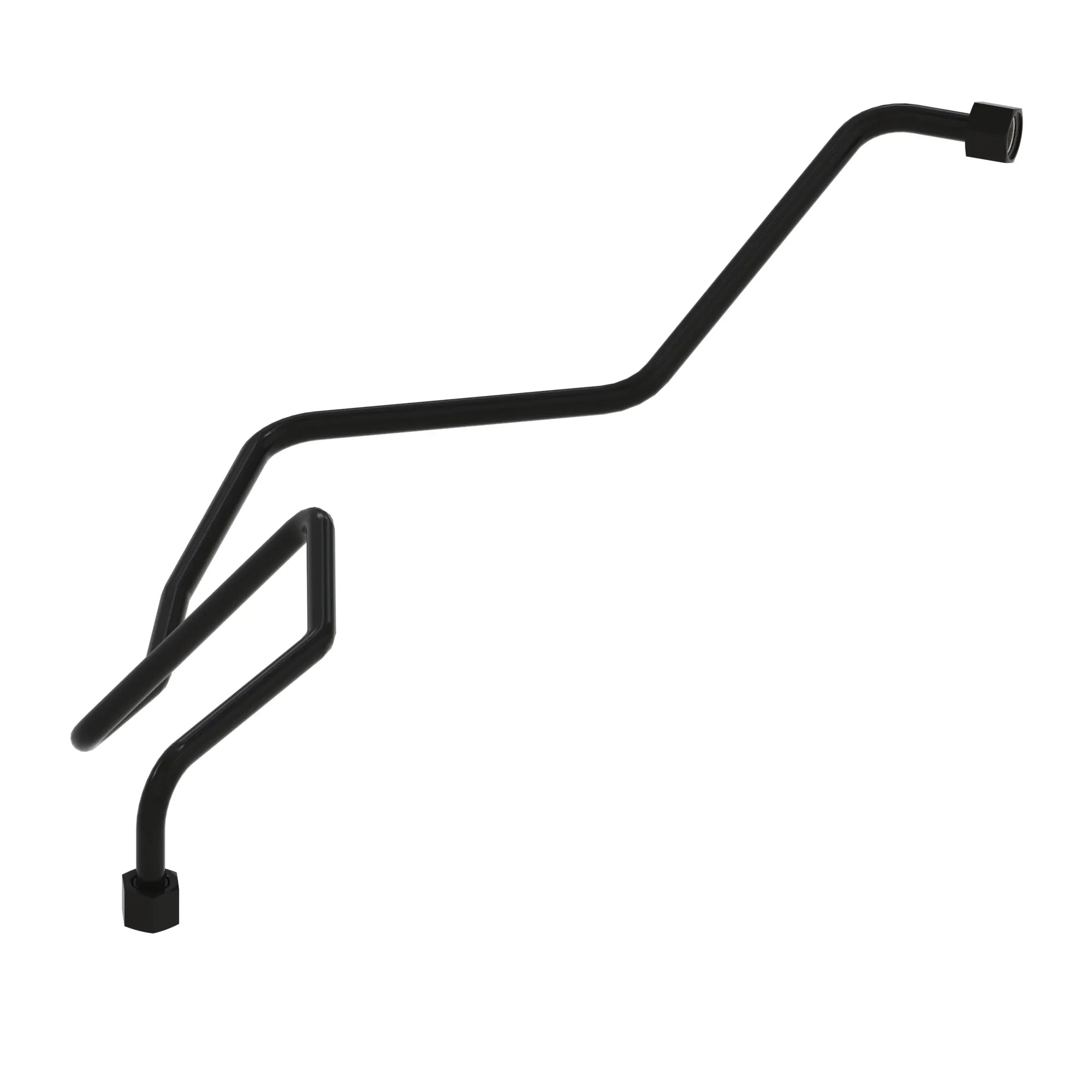John Deere Single Circle Motor Top Oil Line - AT489906