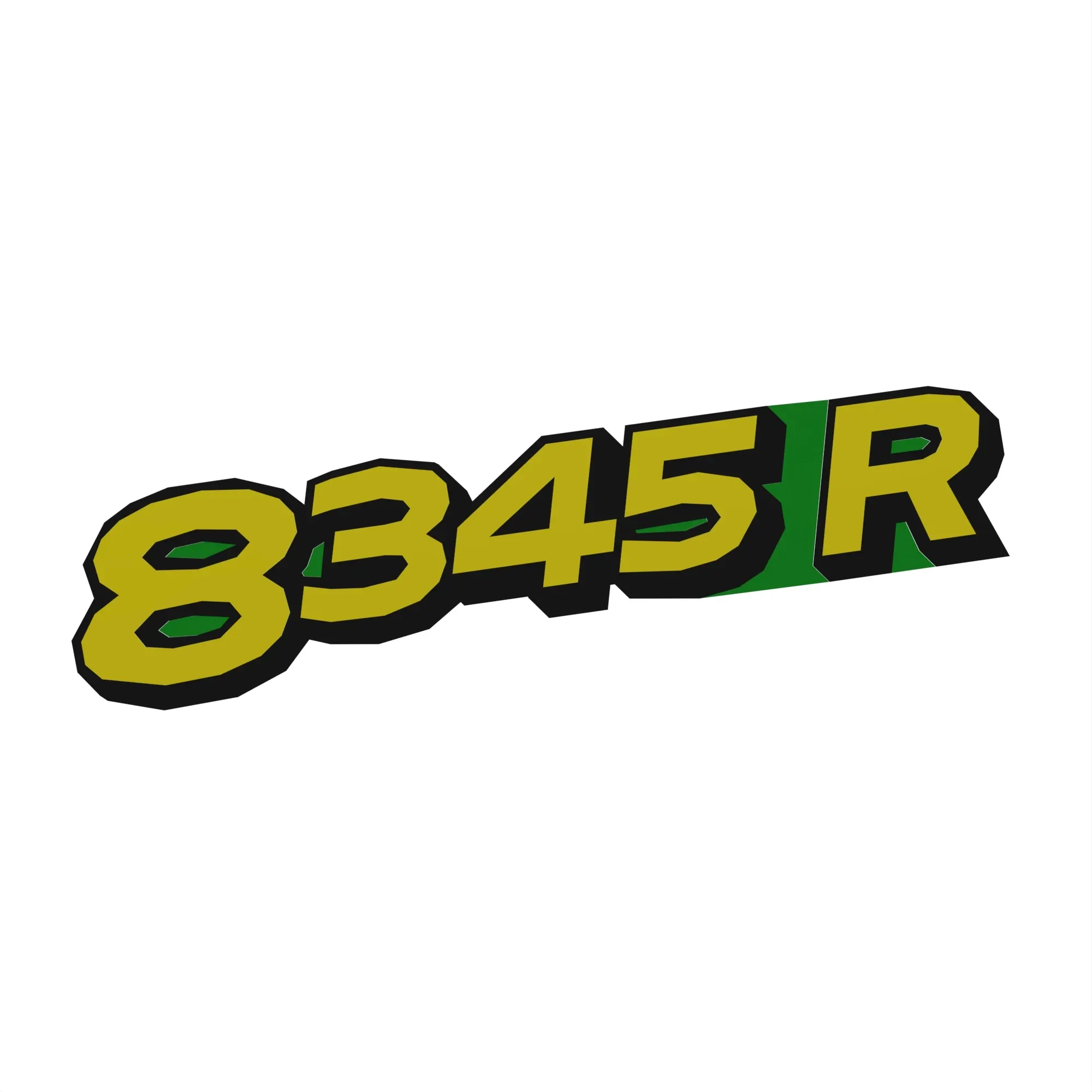 John Deere 8345R Label, Left Side - R267473