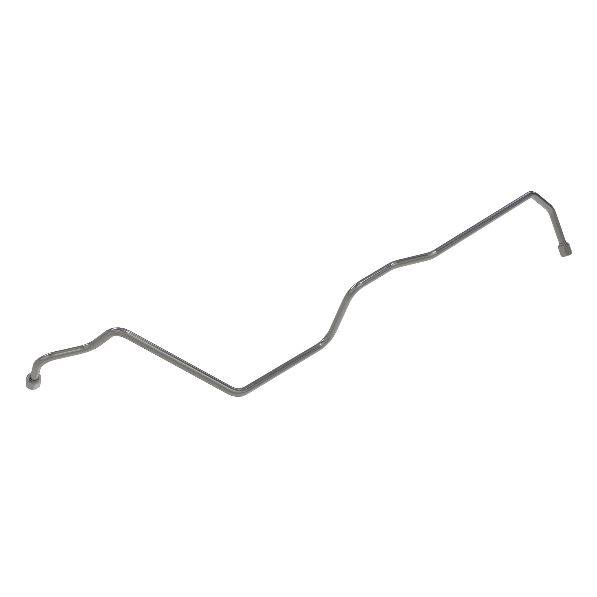 John Deere Air Trailer Brake Compressor Oil Return Line - RE558899