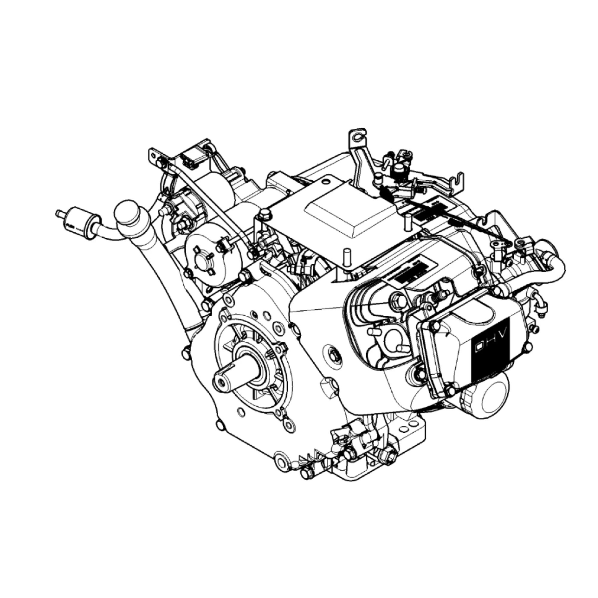 ⚙️ MIA11309: Motor de Gasolina John Deere 🚜✅ | Procomex