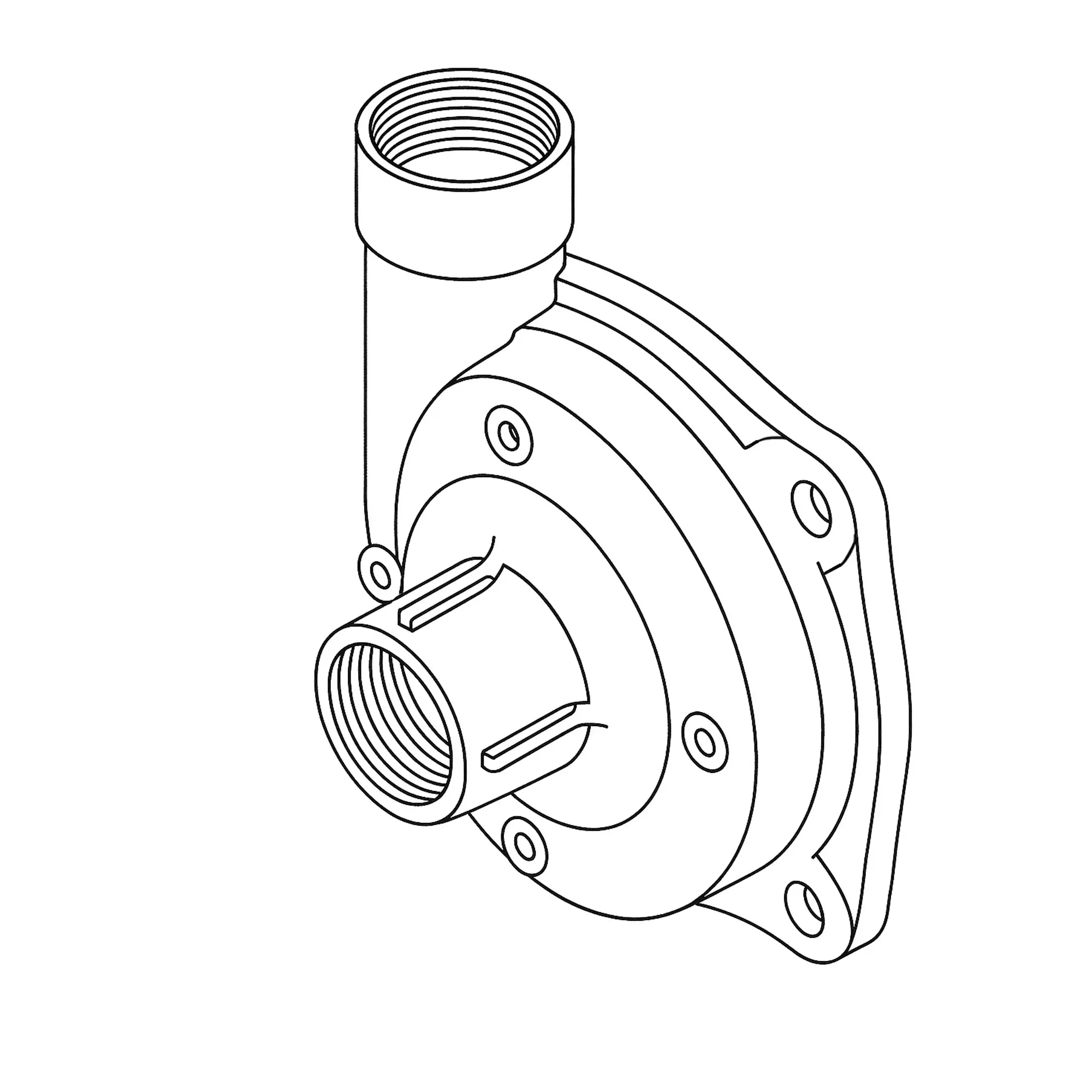 John Deere Solution Pump Housing - AN206174