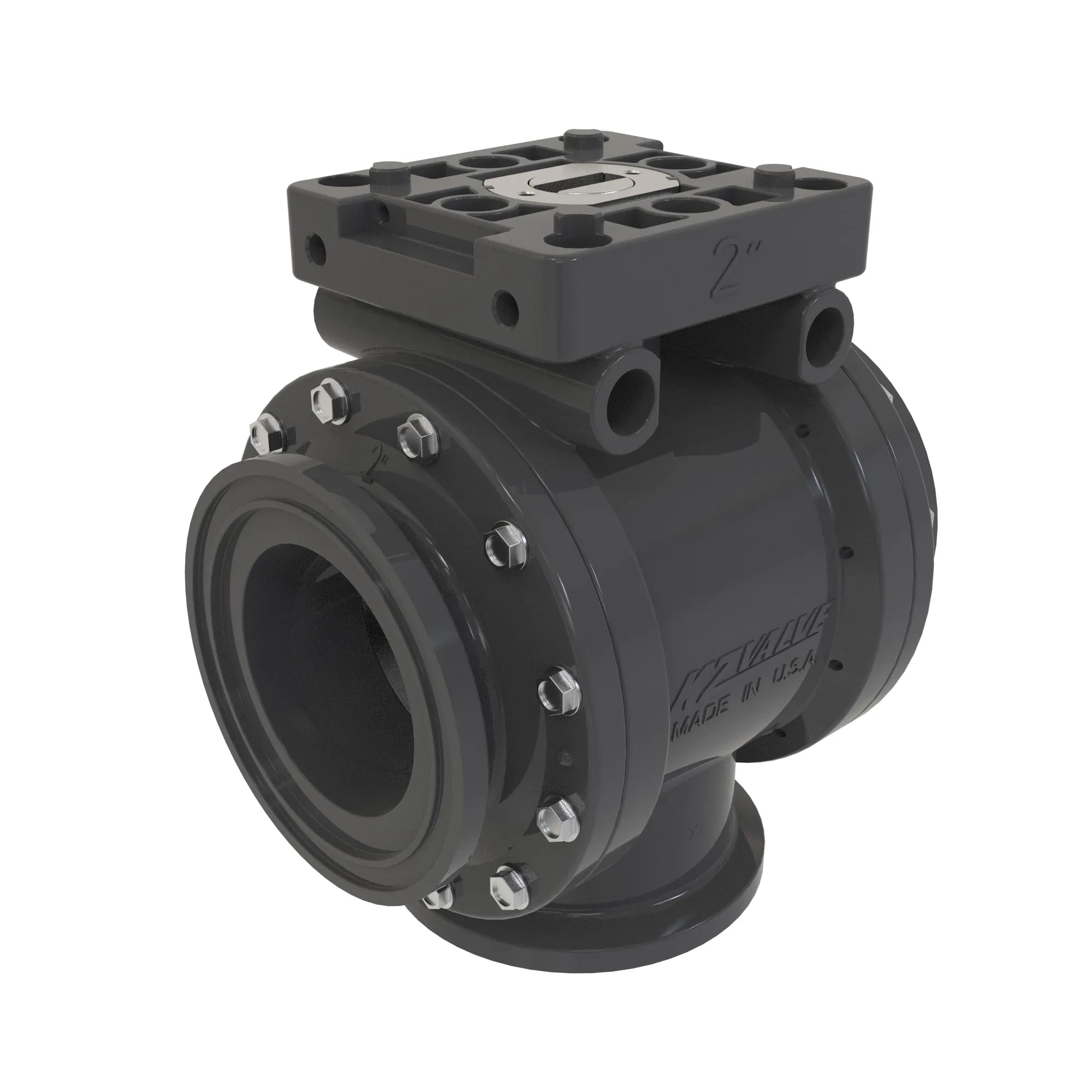 VALVE, BODY ASSY, 3-WAY 2'' FLA