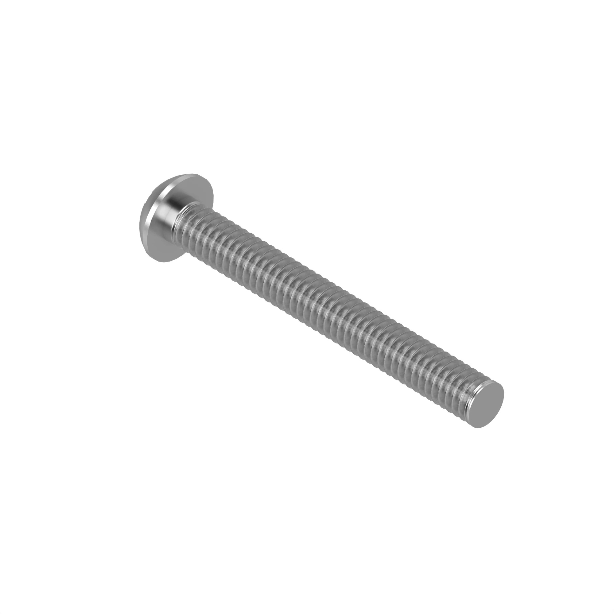 SCREW, MACH, SLOTTED ROUND HEA