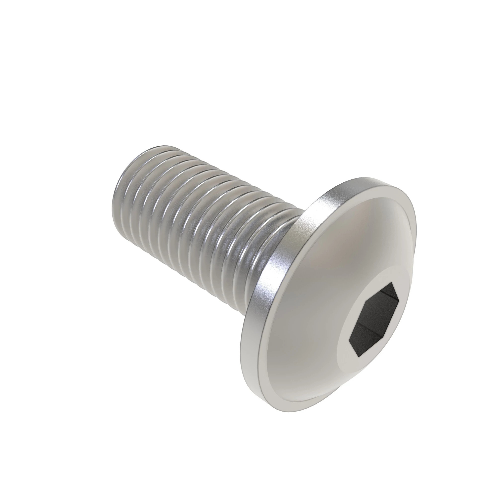 John Deere Hexagonal Socket Head Flange Screw, M4 X 10 - 19M9036