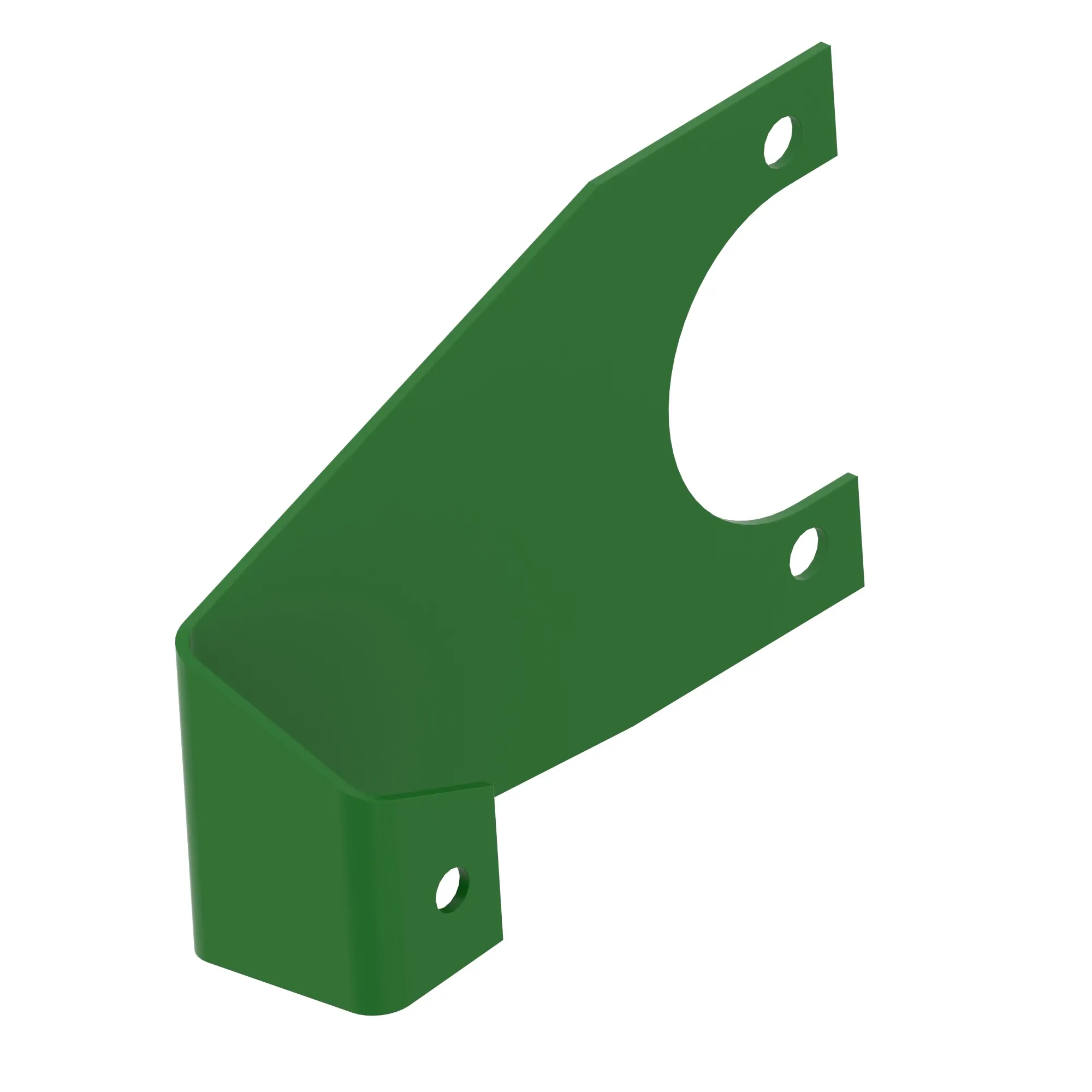 John Deere Chaff Spreader Pump And Valve Bracket - CQ67079