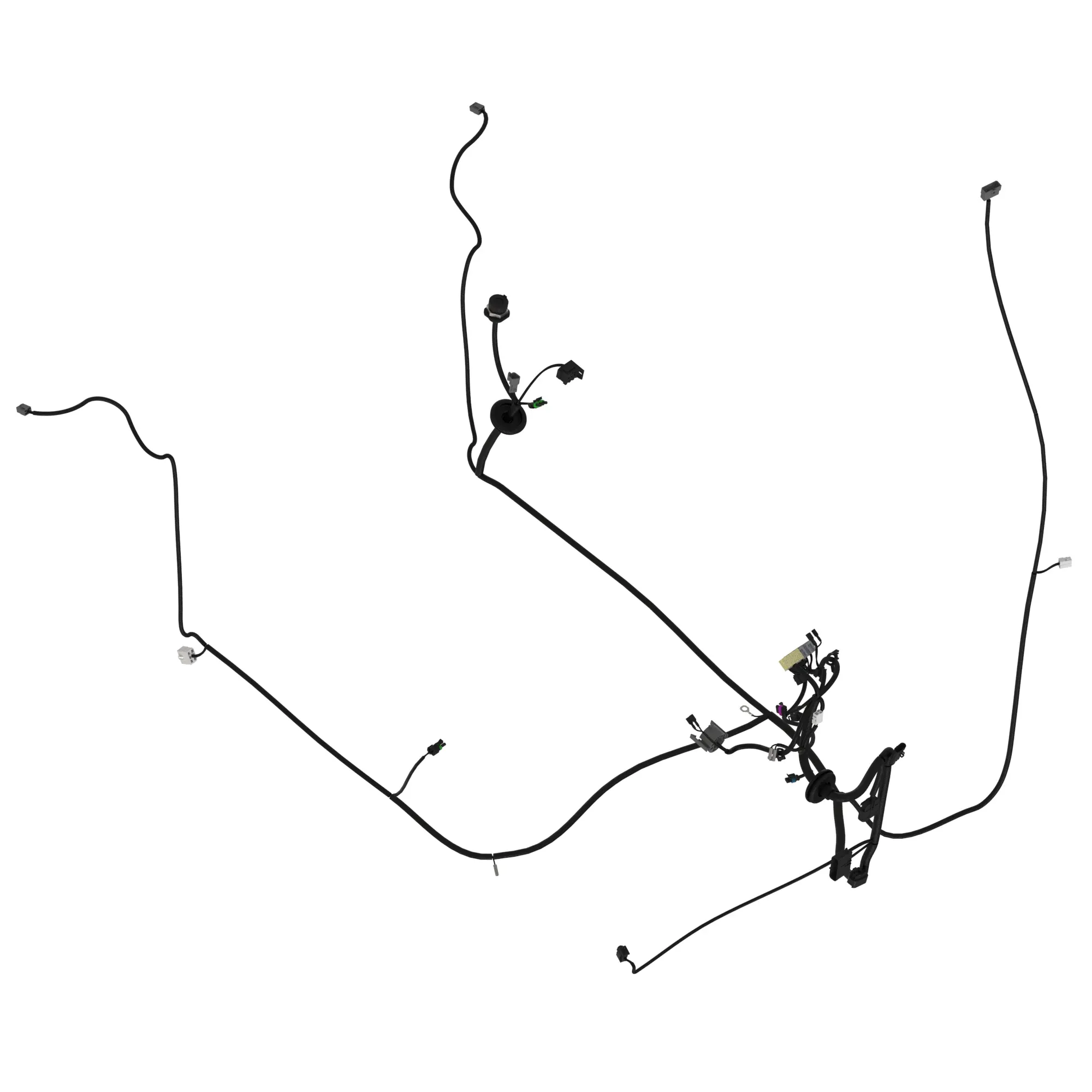 Cab Wiring Harness, W/O Eqrl