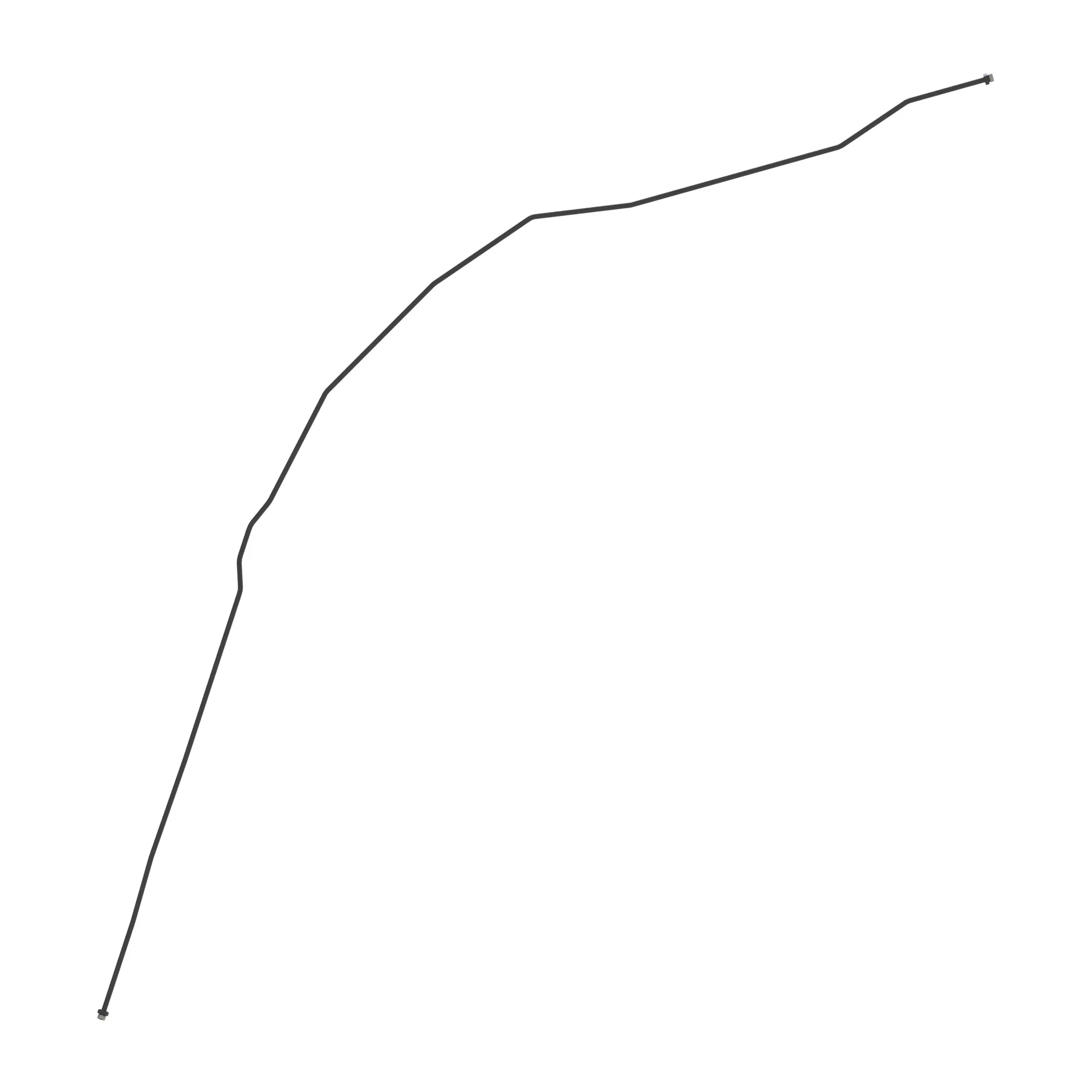 John Deere Low Flow Auxiliary Oil Line - AT522489