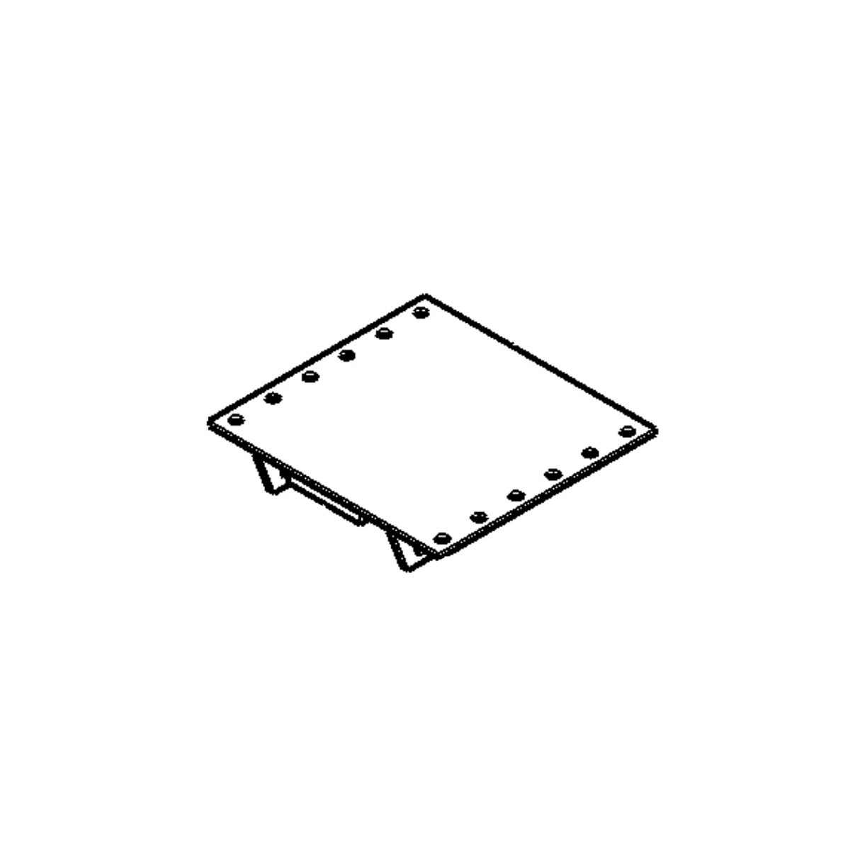Universal Seat Plate Weldment