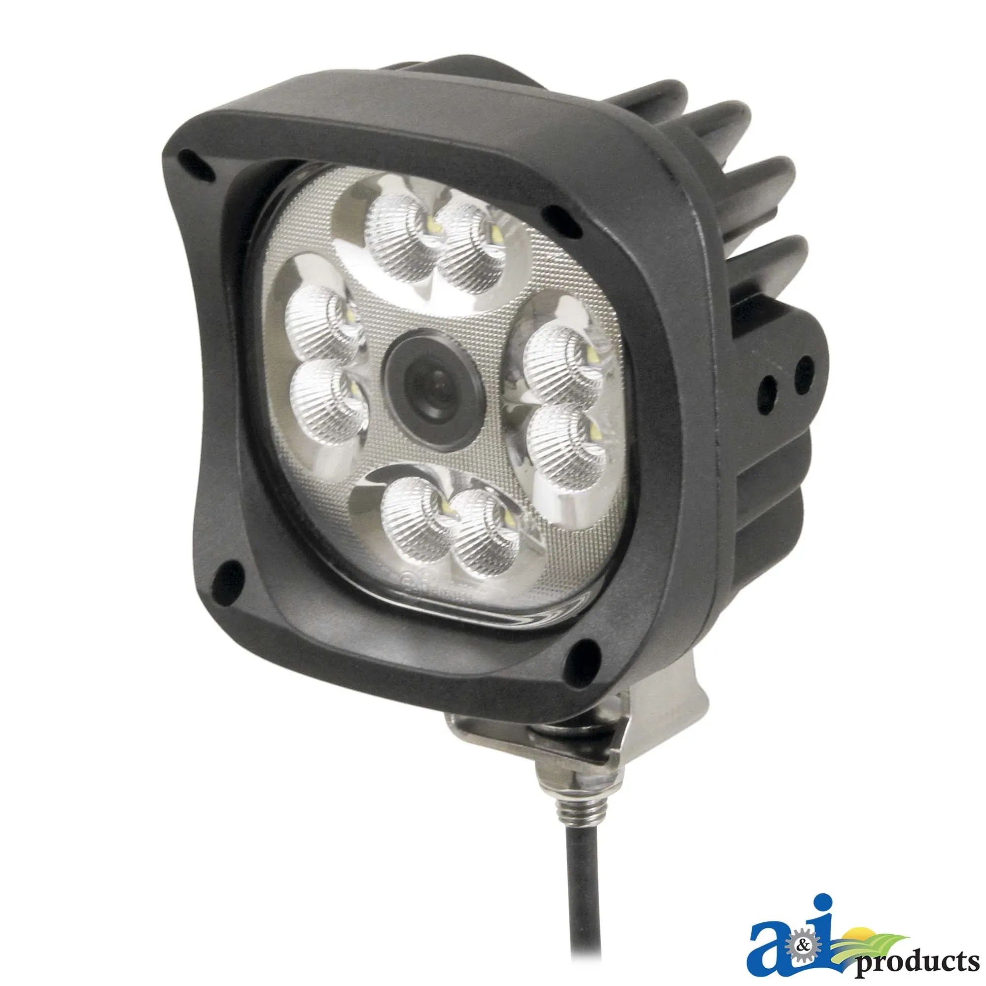 A&I Products CabCAM™ Square LED Flood Lamp with Camera - A-WL89CC