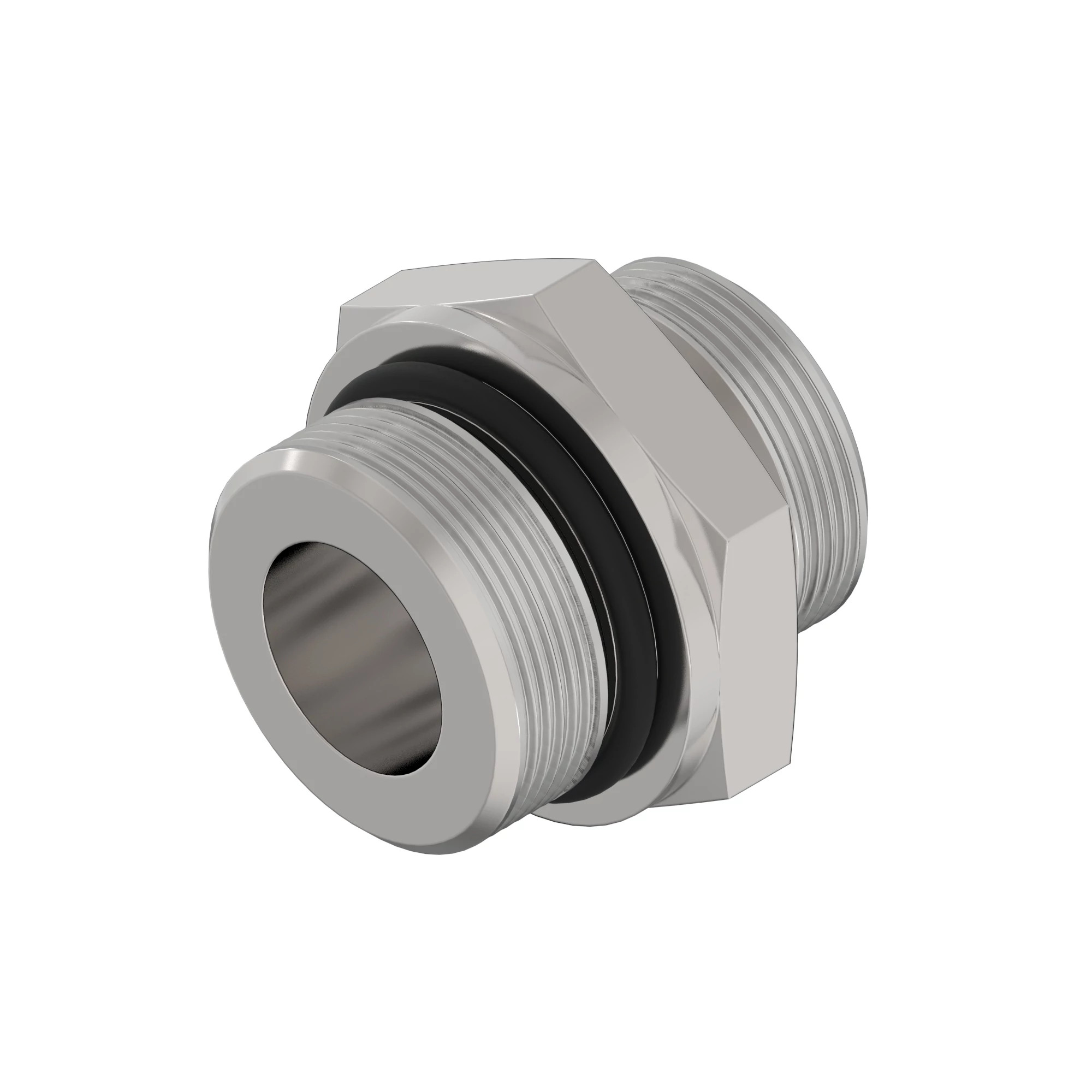 John Deere Adapter Fitting, Connector, Straight Stud - AT501126