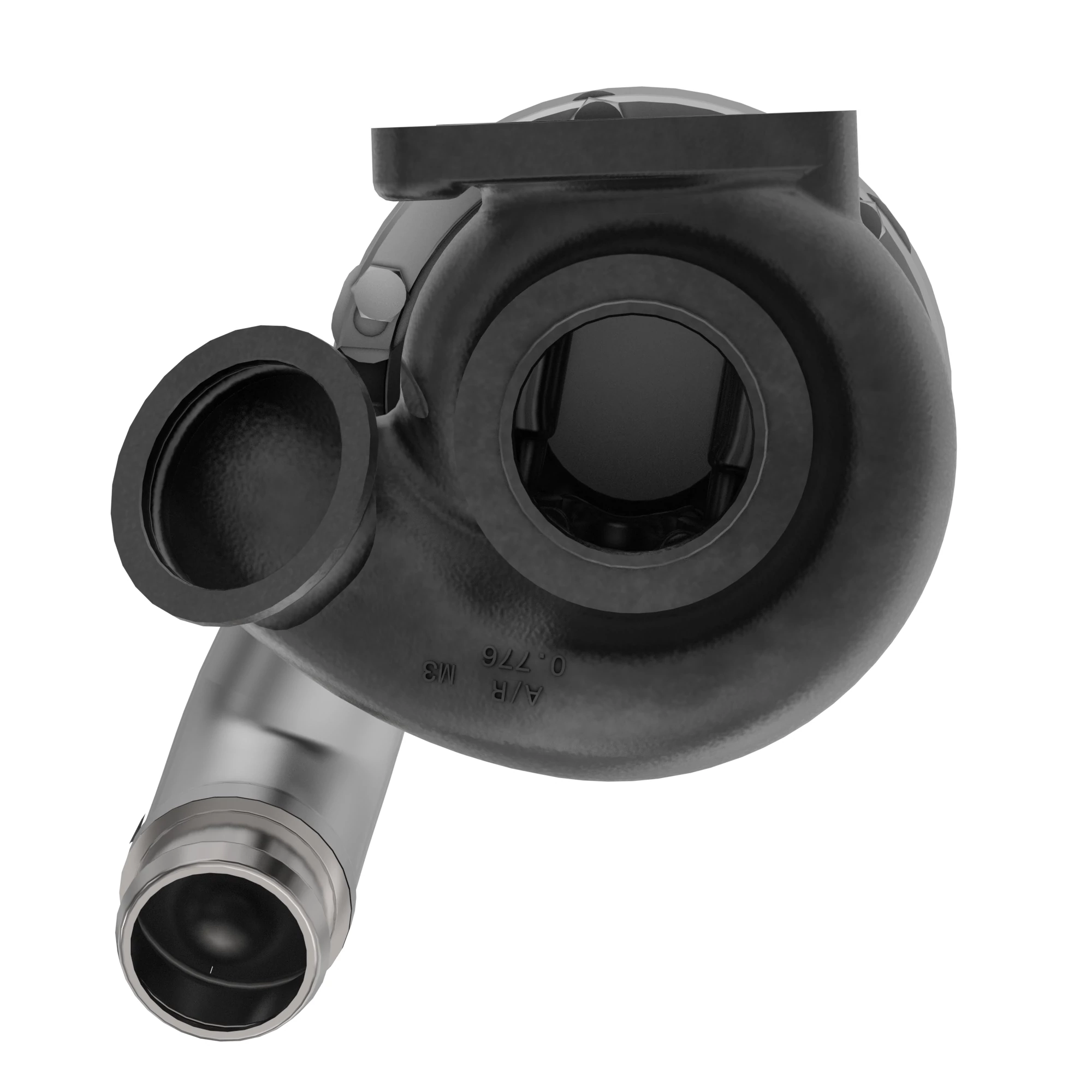 JD DZ122572: Fixed Geometry Turbocharger, 4.5 Liter, Final Tier 4