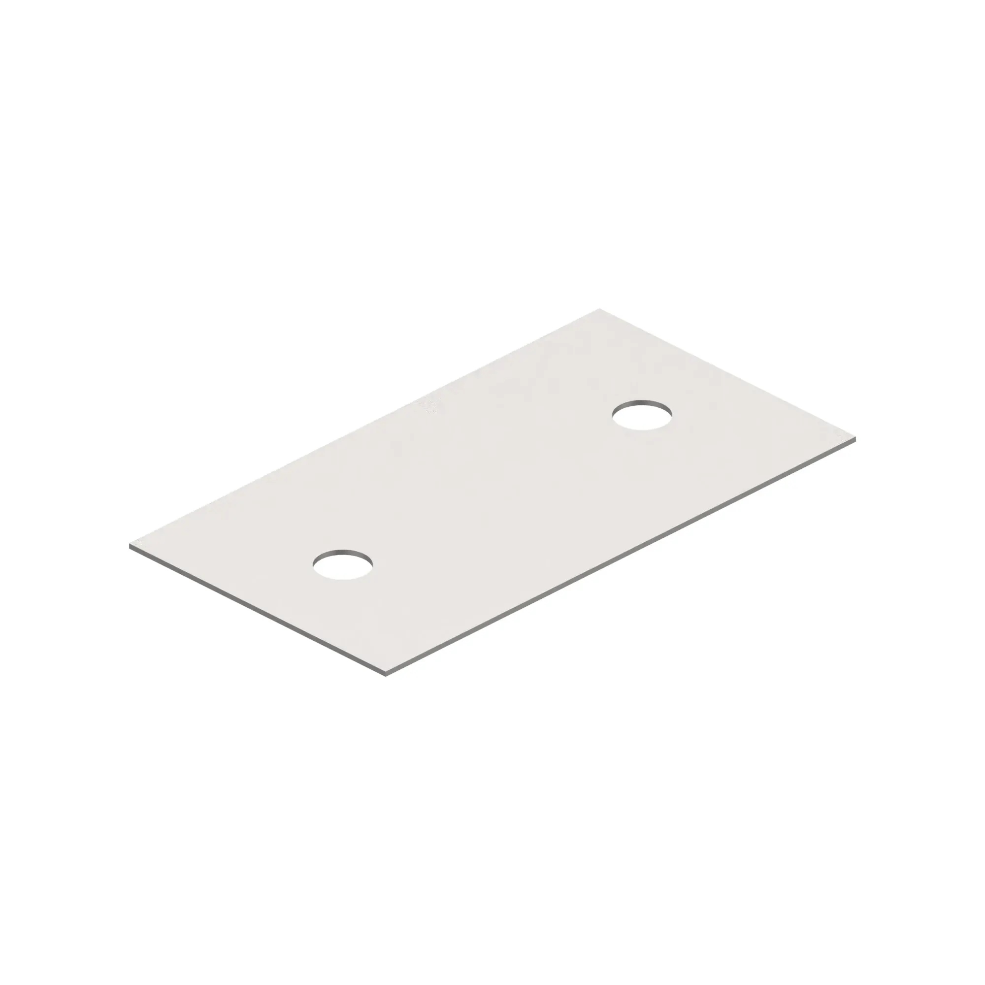 John Deere Rectangular Shim with Two Hole - F719492