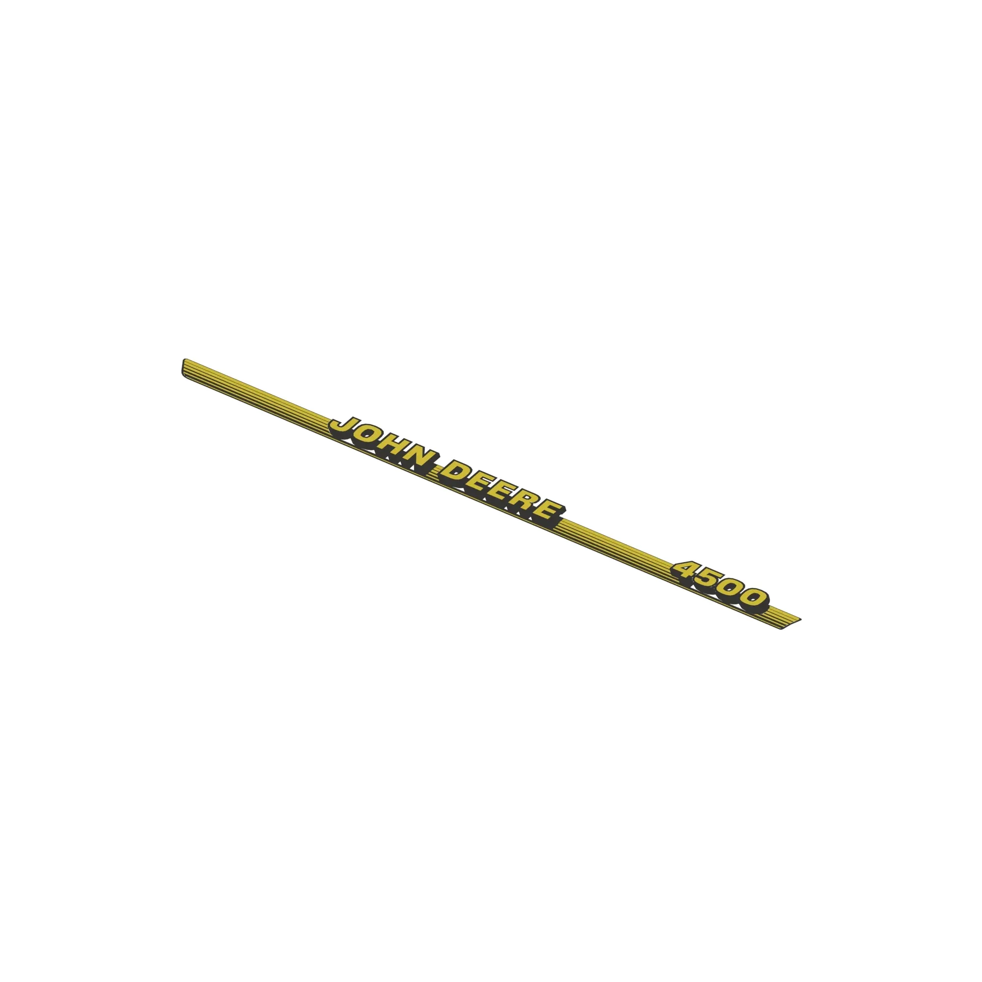 John Deere 4500 Model Label, Right Side - M135382