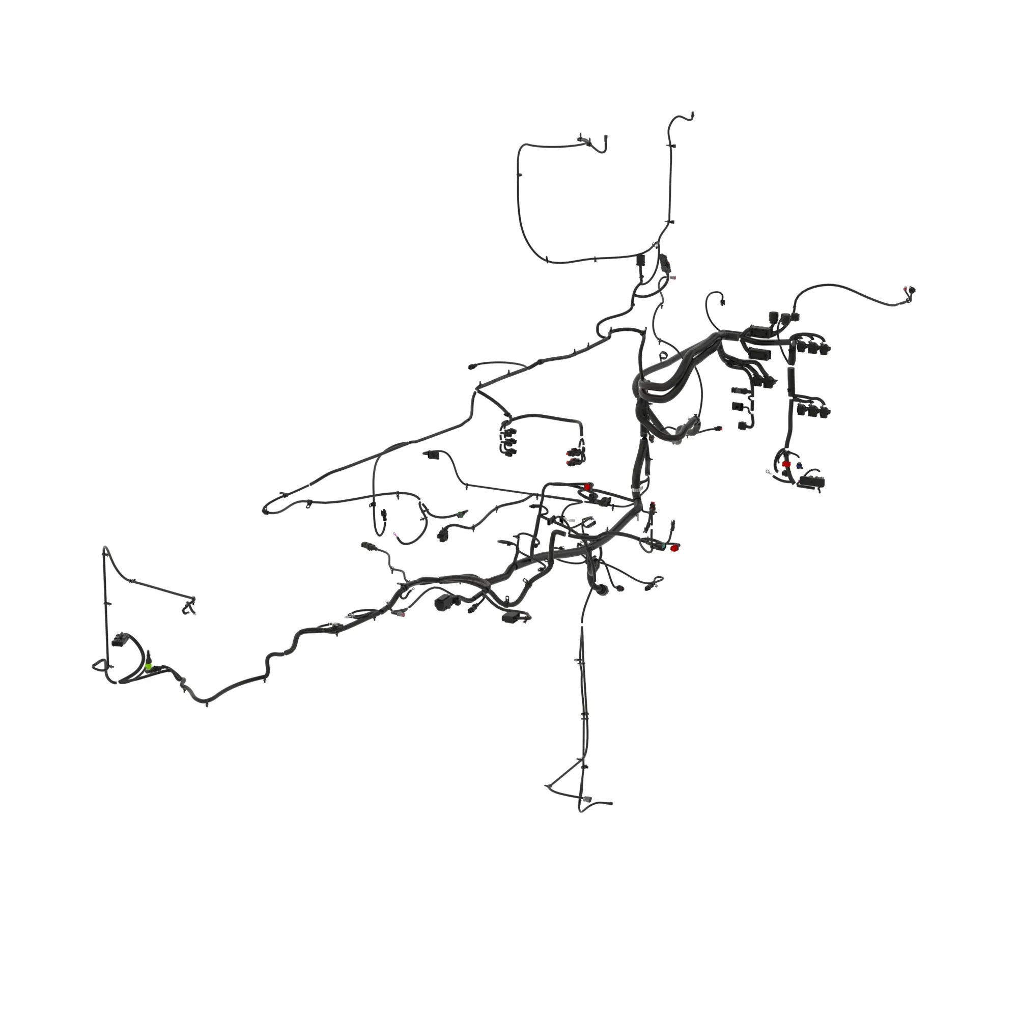 John Deere Final Tier 4 Chassis Wiring Harness - RE595021