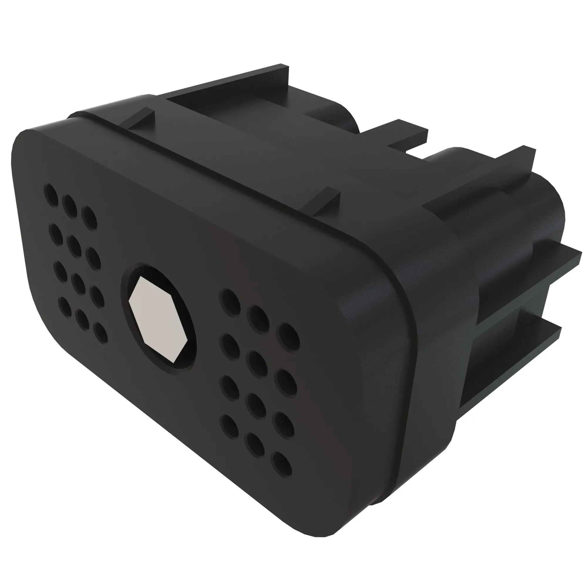 John Deere Electrical Connector Housing, Cavities 24 - 57M9369
