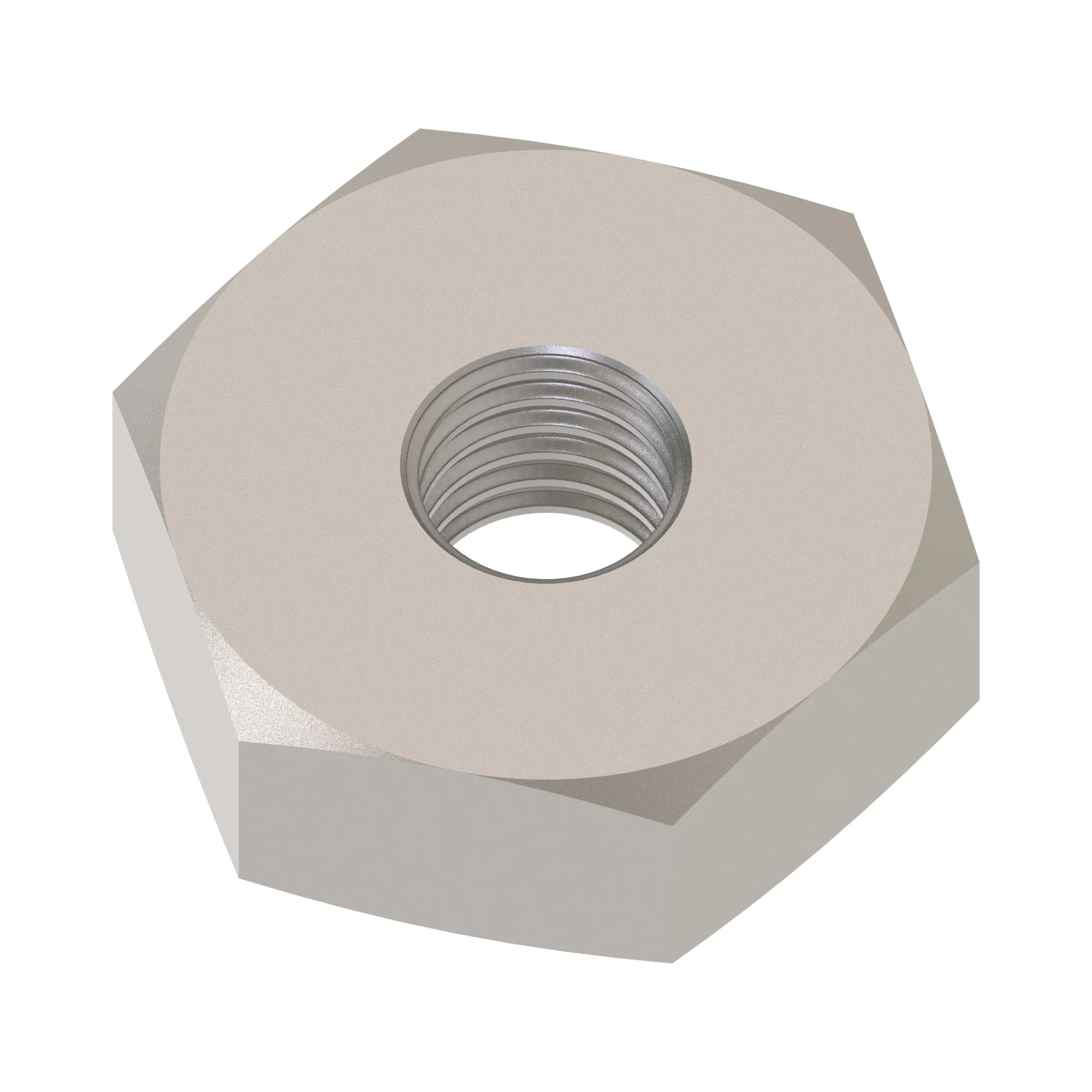 John Deere Hexagonal Nut, 1/4" - HXE74185