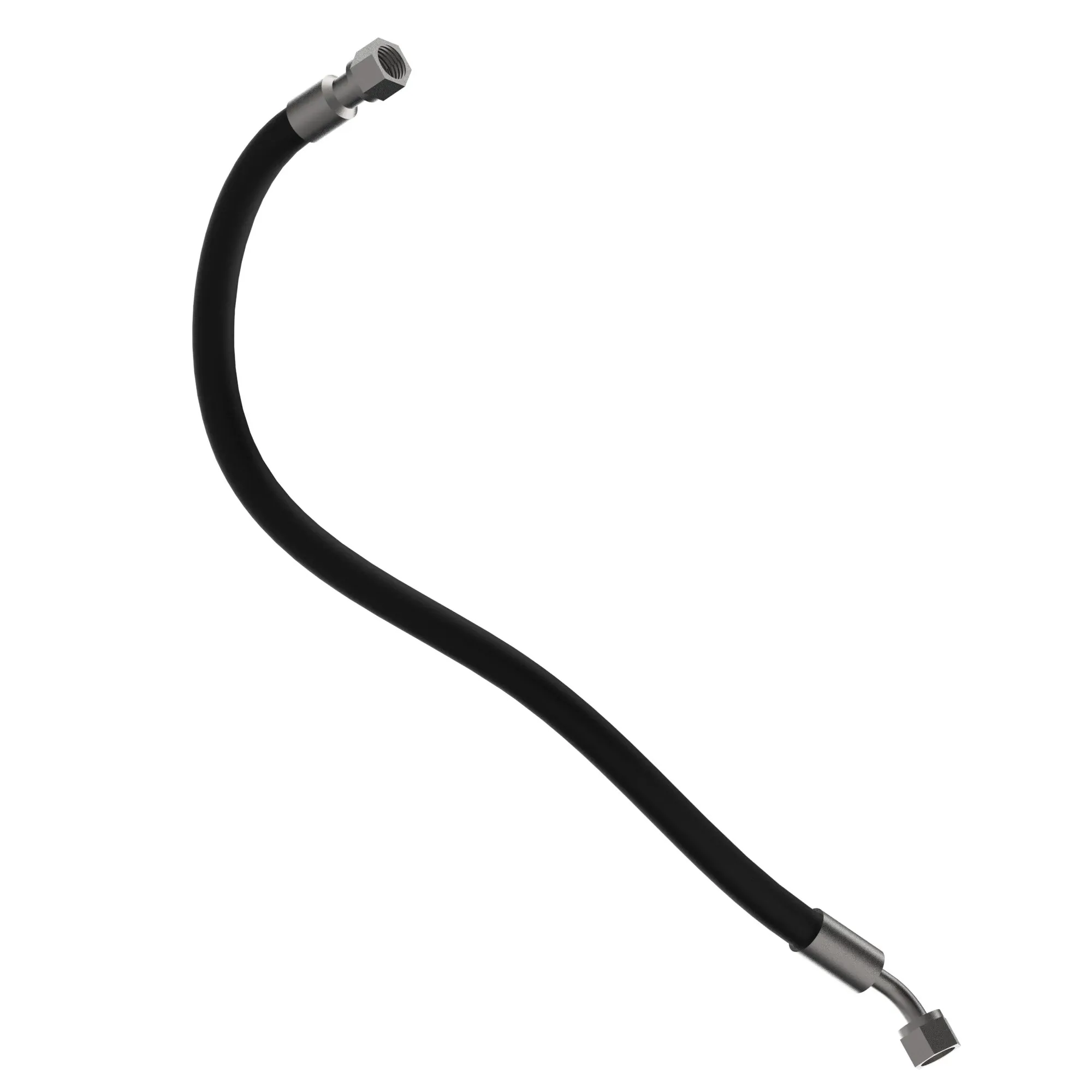John Deere ALS Main Valve T Hydraulic Hose - F064475