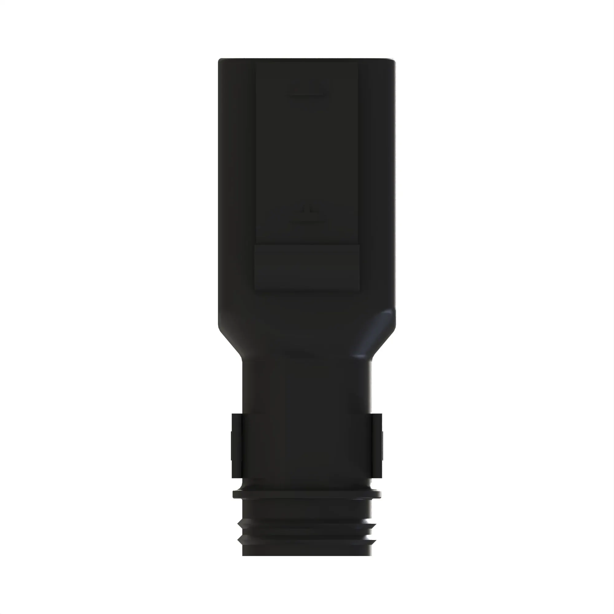 DEUTSCH DT 4W BCKSHL 180D BLK PLSTC