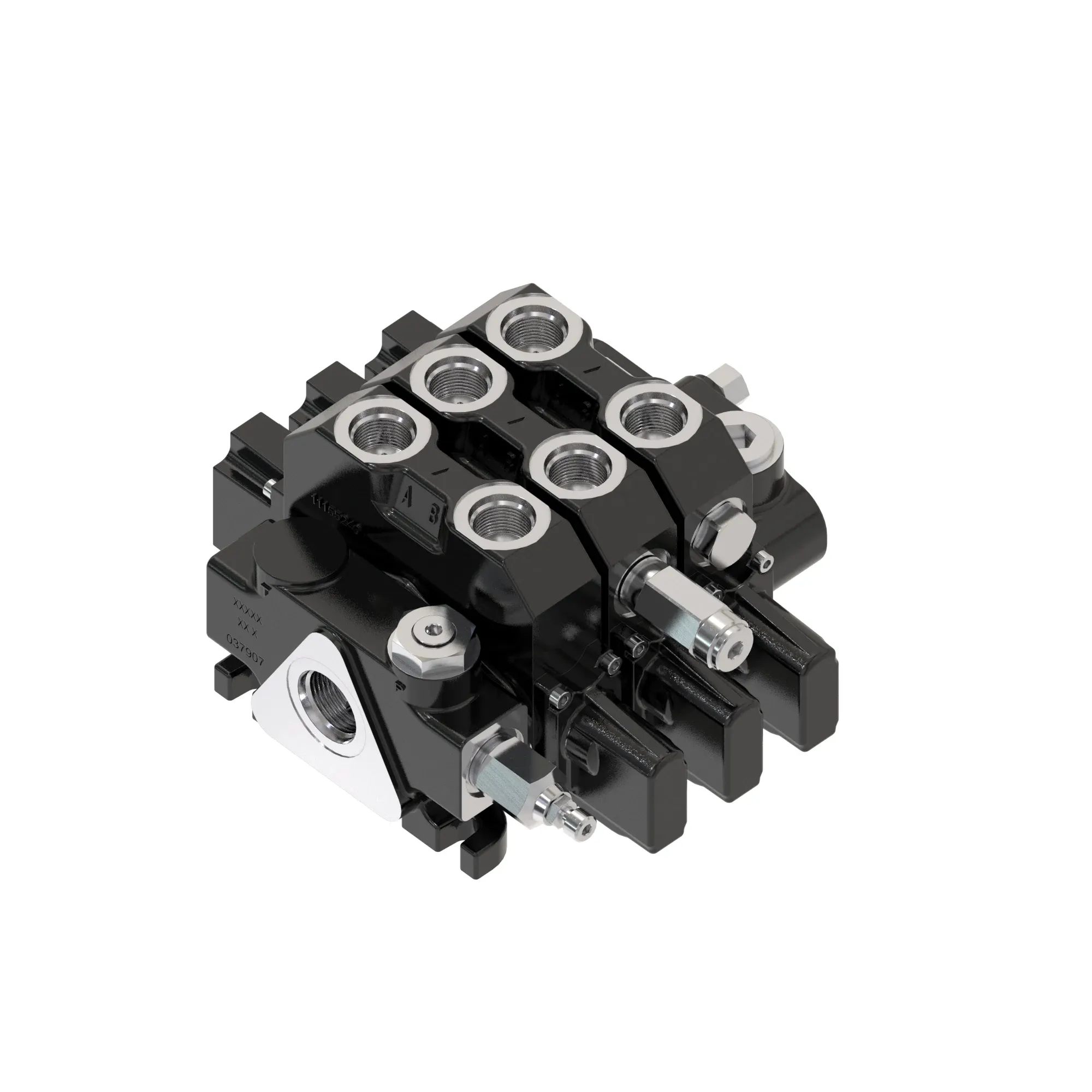 John Deere 3-Section Directional Hydraulic Piloted Valve - AXT20213