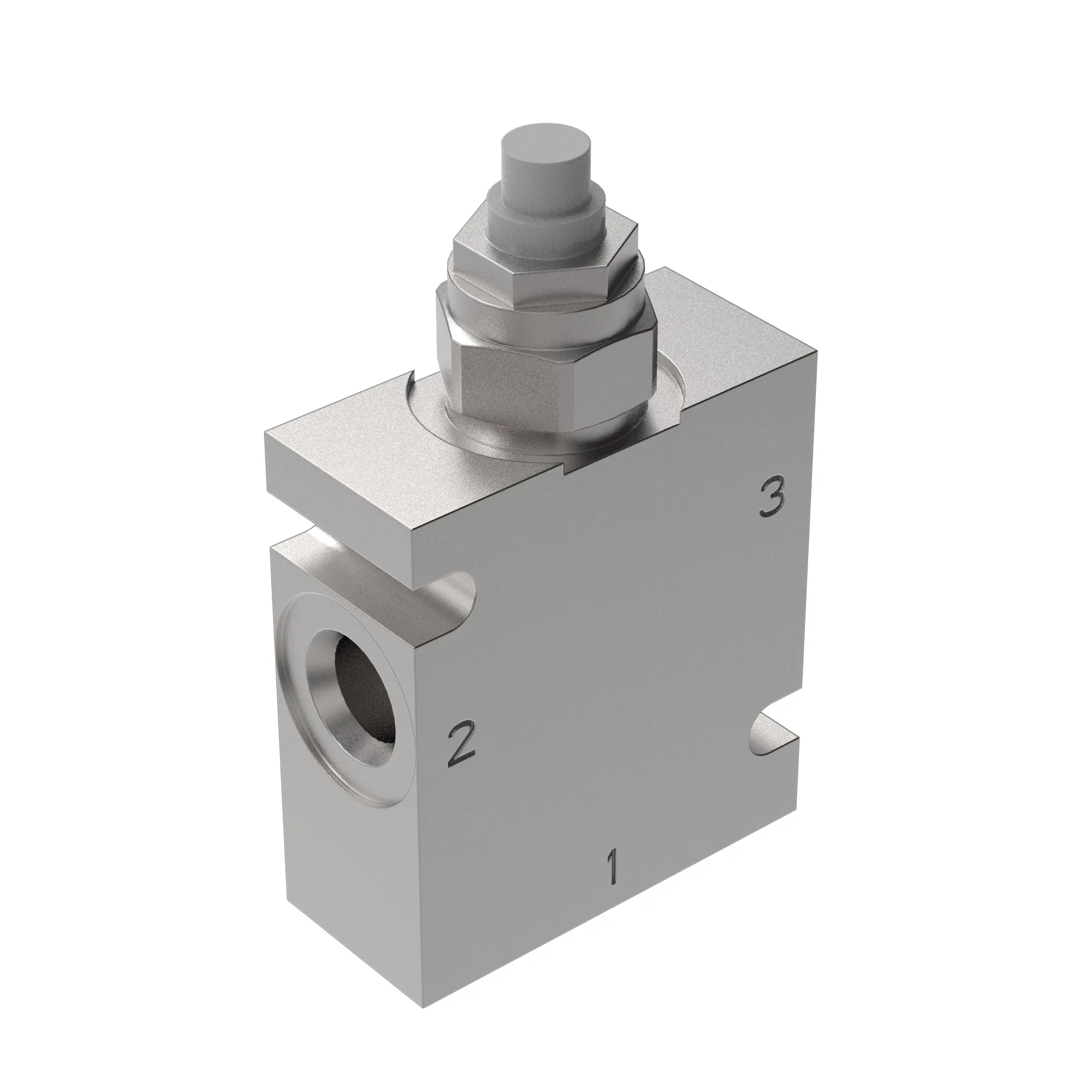 John Deere Differential Lock Plumbing Manual Hydraulic Valve - F125167